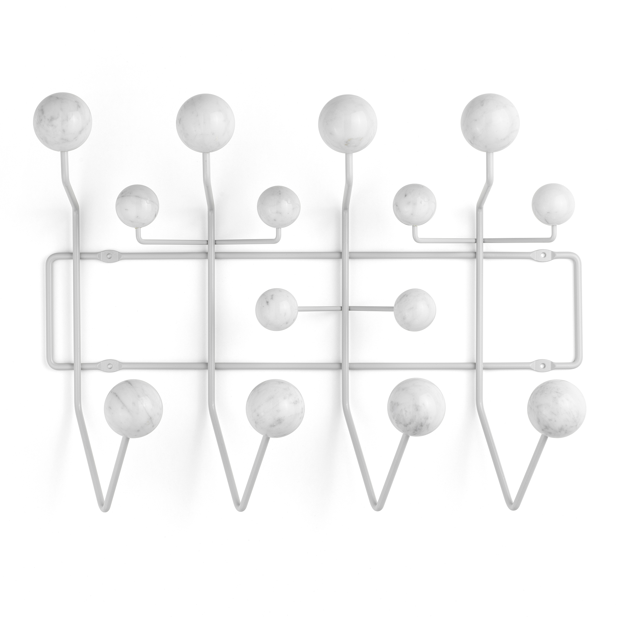 Vitra - Hang it all Marble Special Edition - Klädhängare & galgar - Charles & Ray Eames - Grå