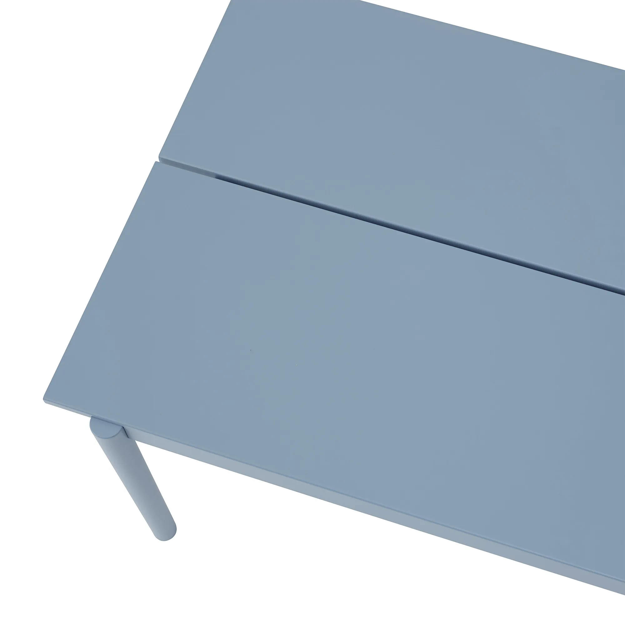 Linear steel table 200cm