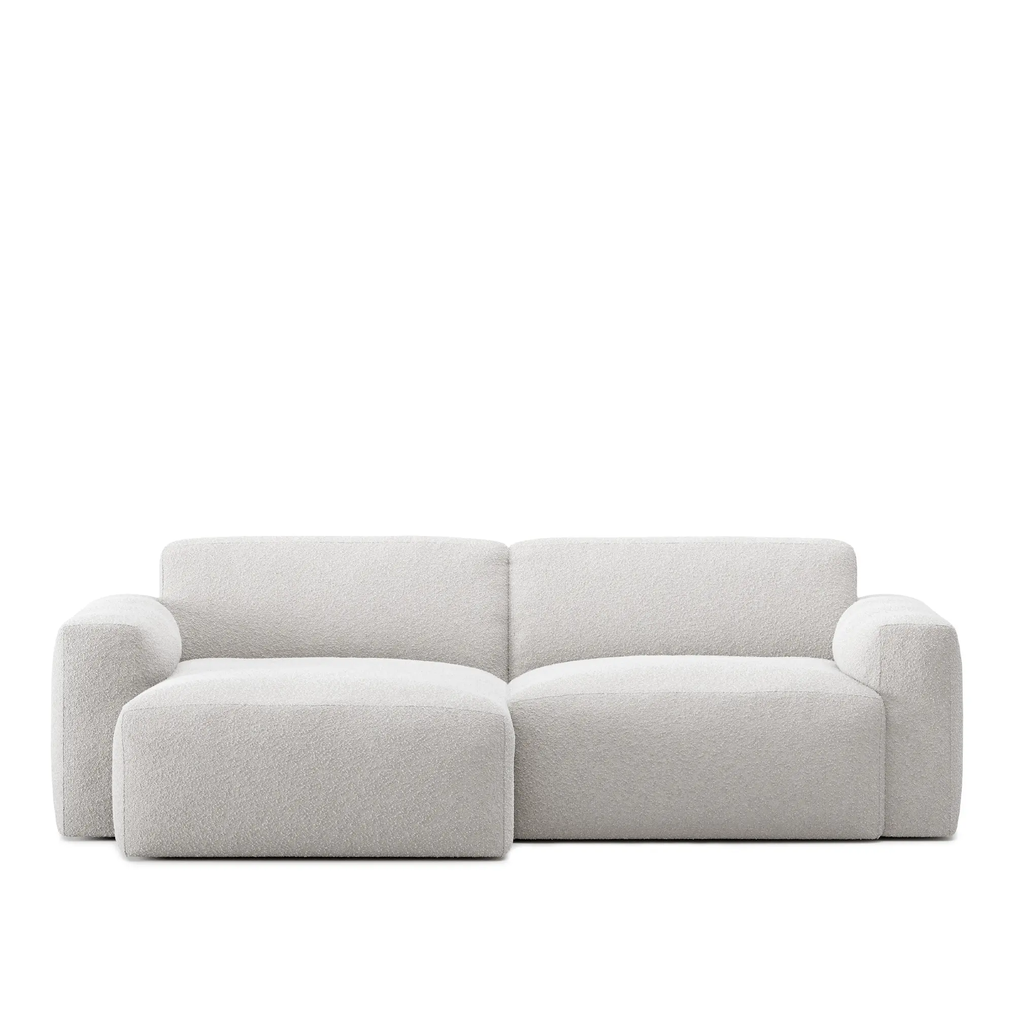 Brick 2-Seater Chaise Lounge Left