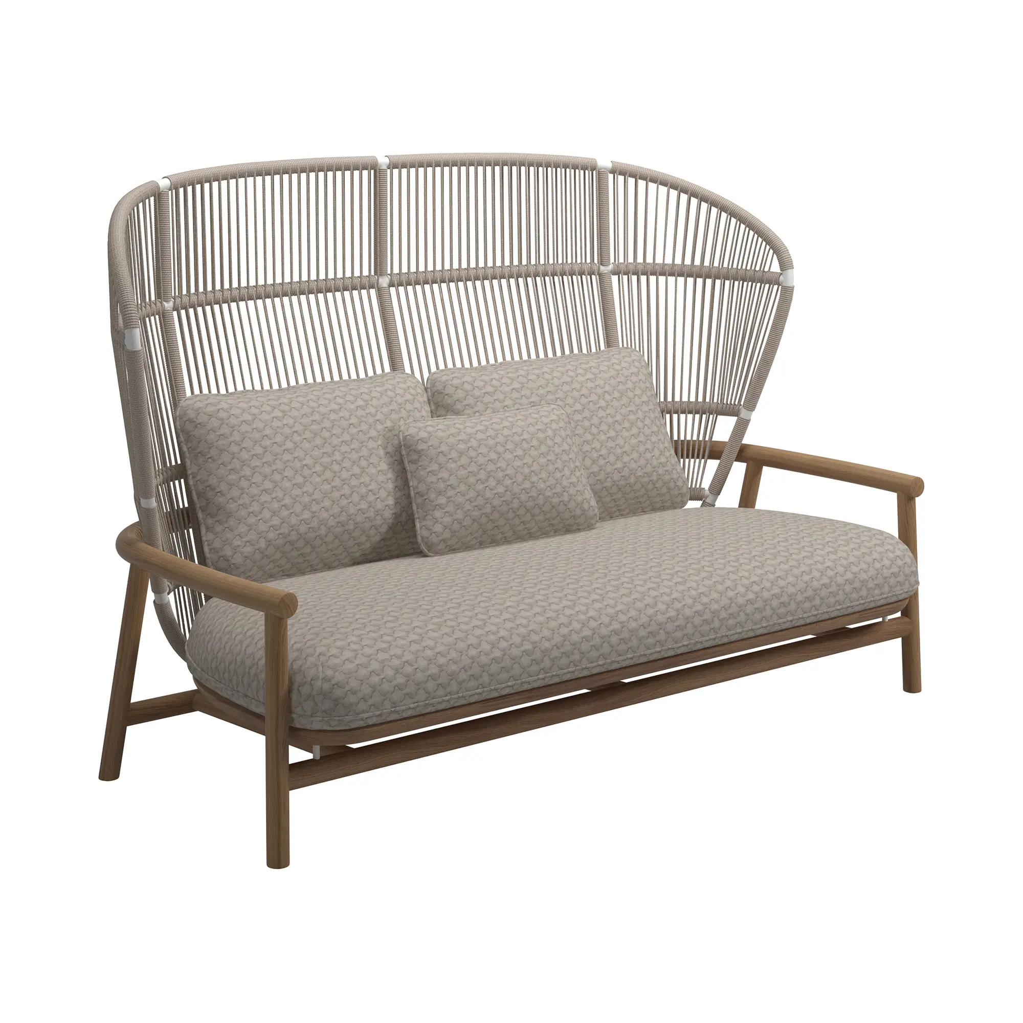 Fern High Back 2-Seater Sofa