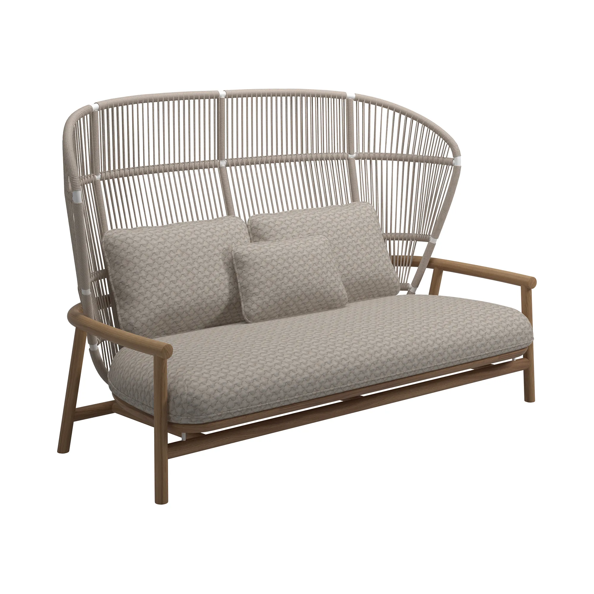 Fern High Back 2-Seater Sofa