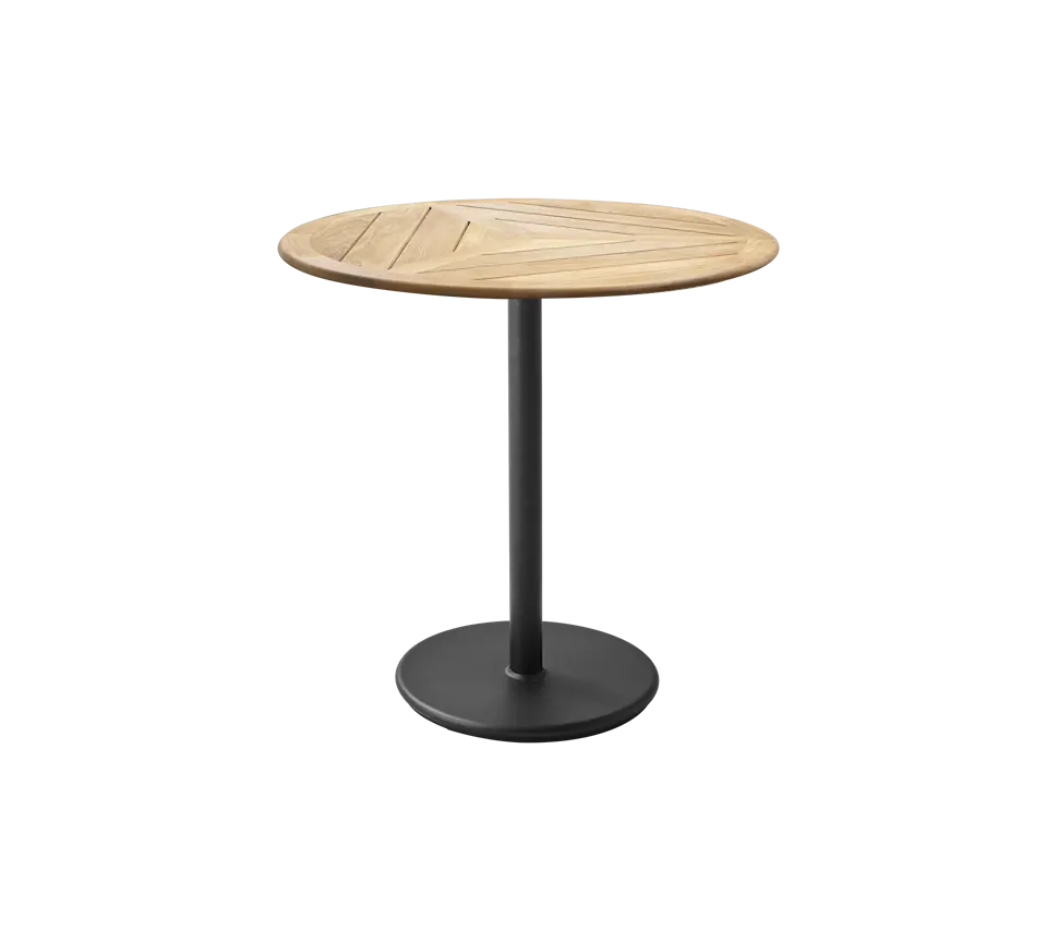 Go cafébord dia. 80 cm Lava Grey