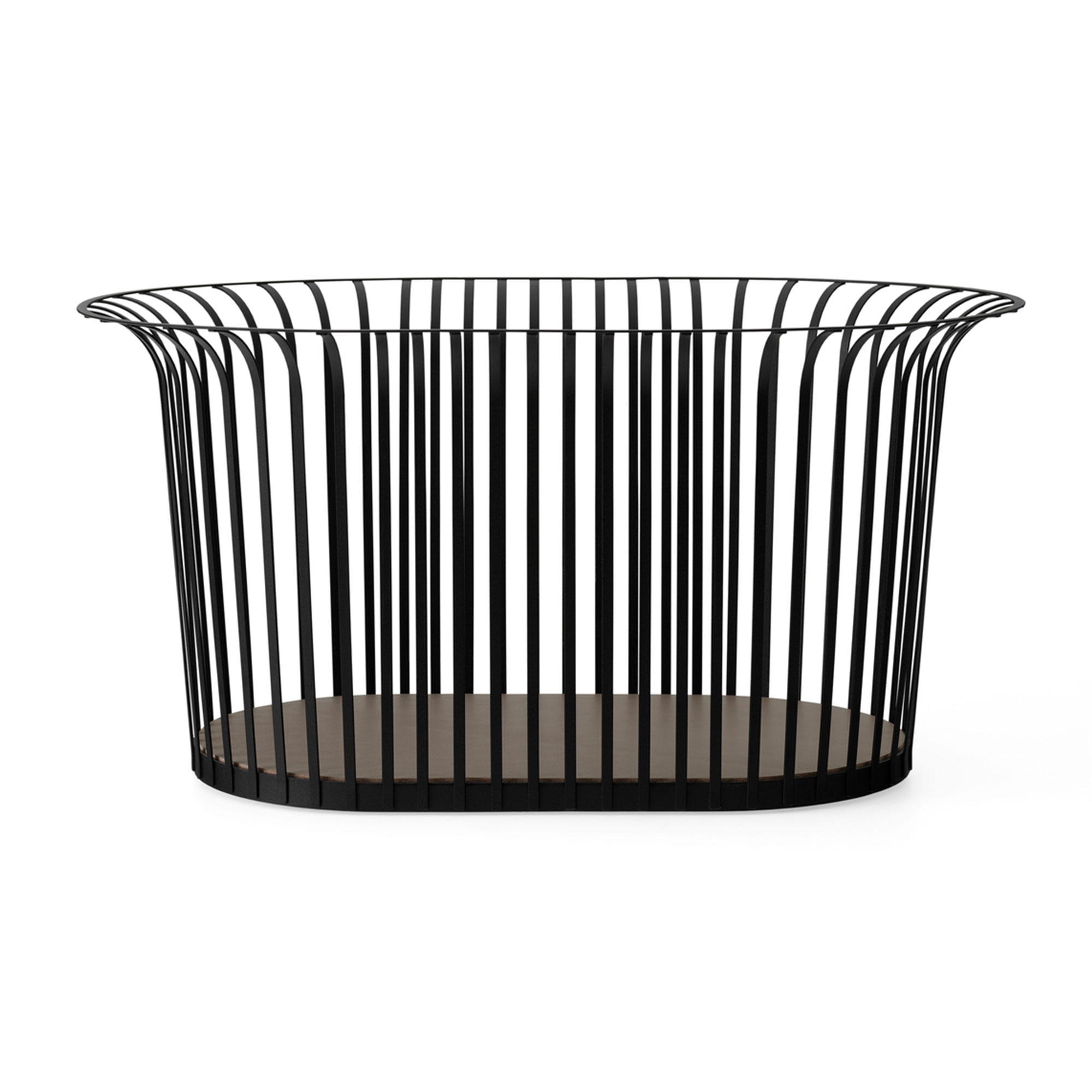 Audo Copenhagen - Ribbon Basket Black - Småförvaring - Els Van Hoorebeeck,Norm Architects - Svart