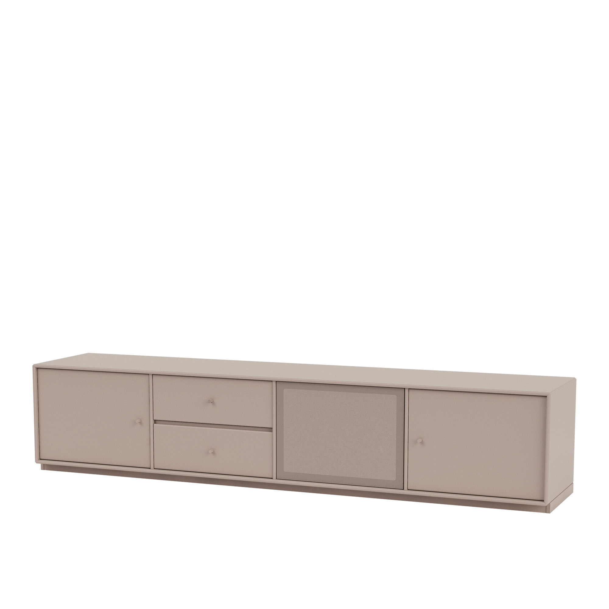 Montana - Octave Viii TV Bench 137-Mushroom 06 Plinth 3 cm - TV-b&auml;nkar - Peter J. Lassen - Beige - Tr&auml;
