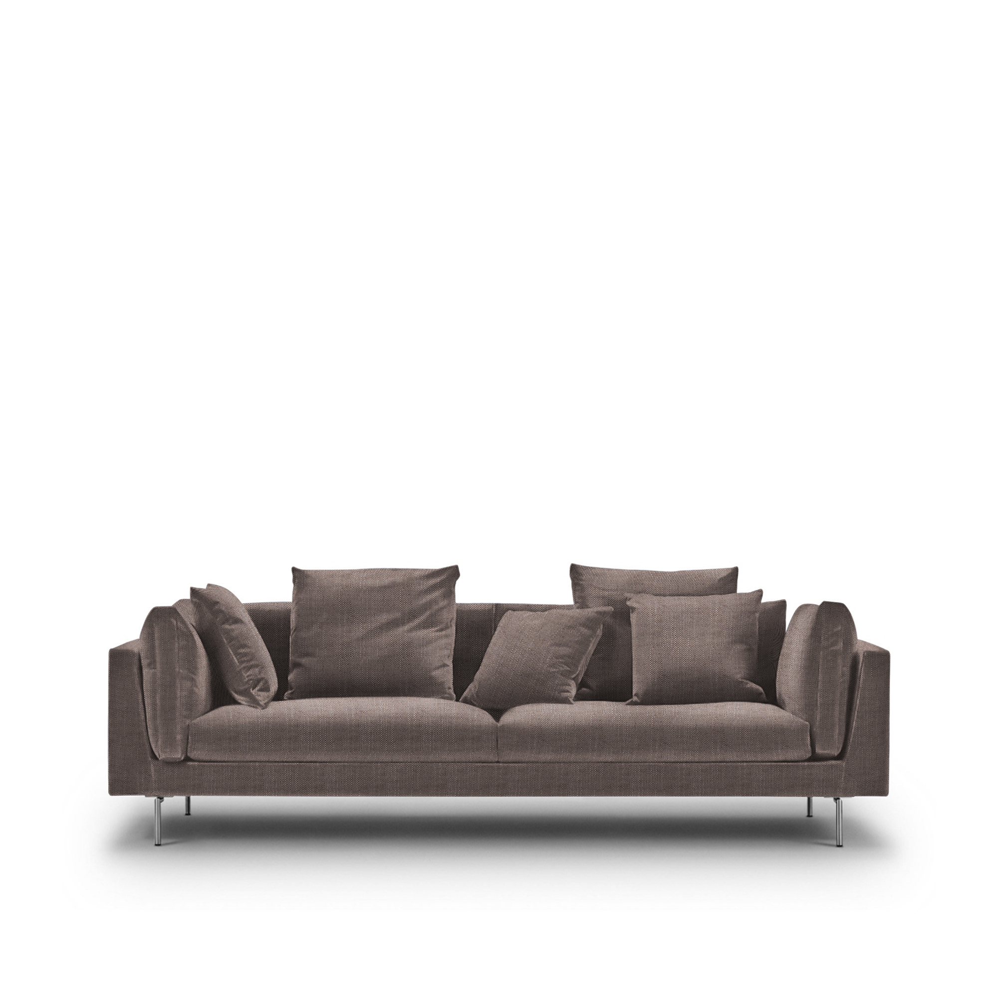 Eilersen - Float High 260x100, Inkl. 2 armkuddar, Fabric Cat. 3 Cross 36 - Soffor - Jens Juul Eilersen - Brun