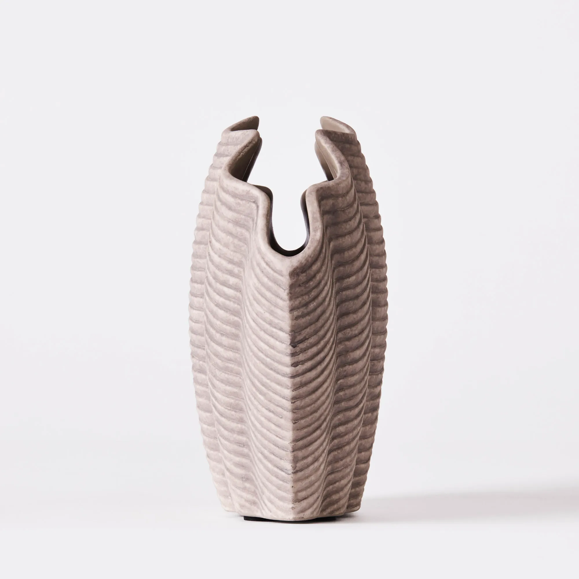 Concha Vase Fluted Large