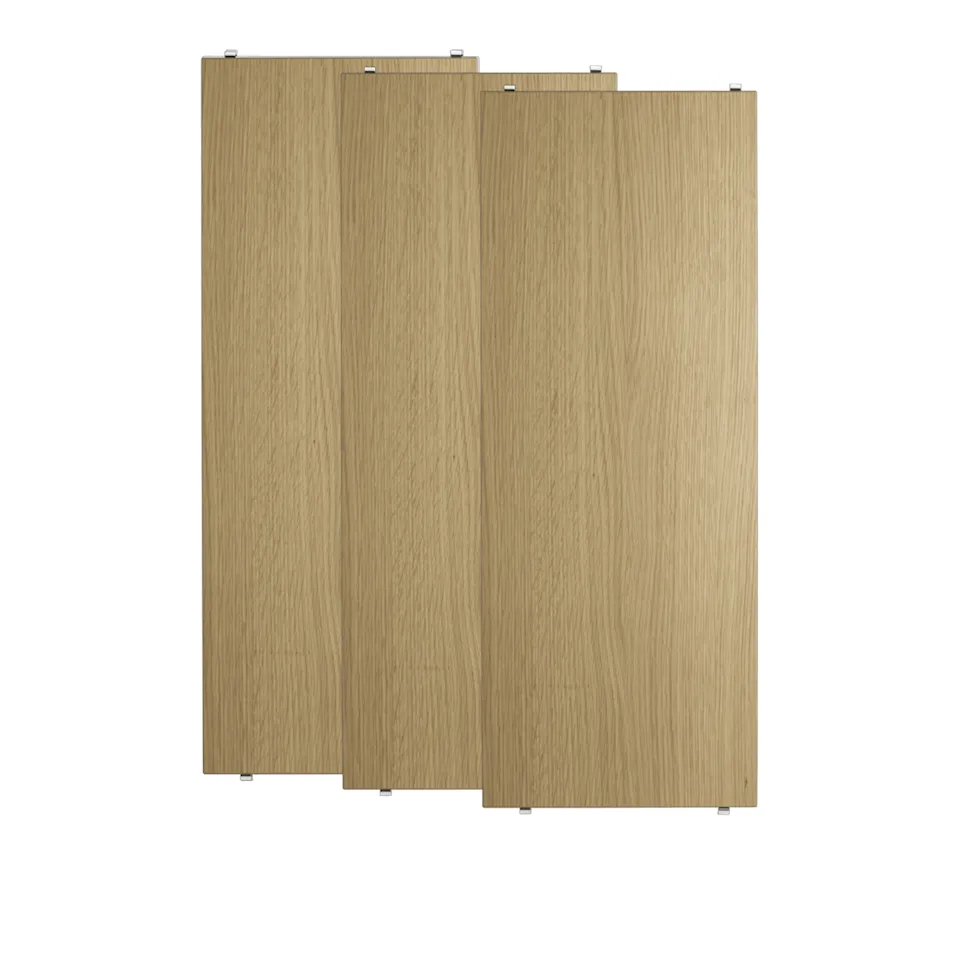 Hyllplan 78x30cm 3-pack