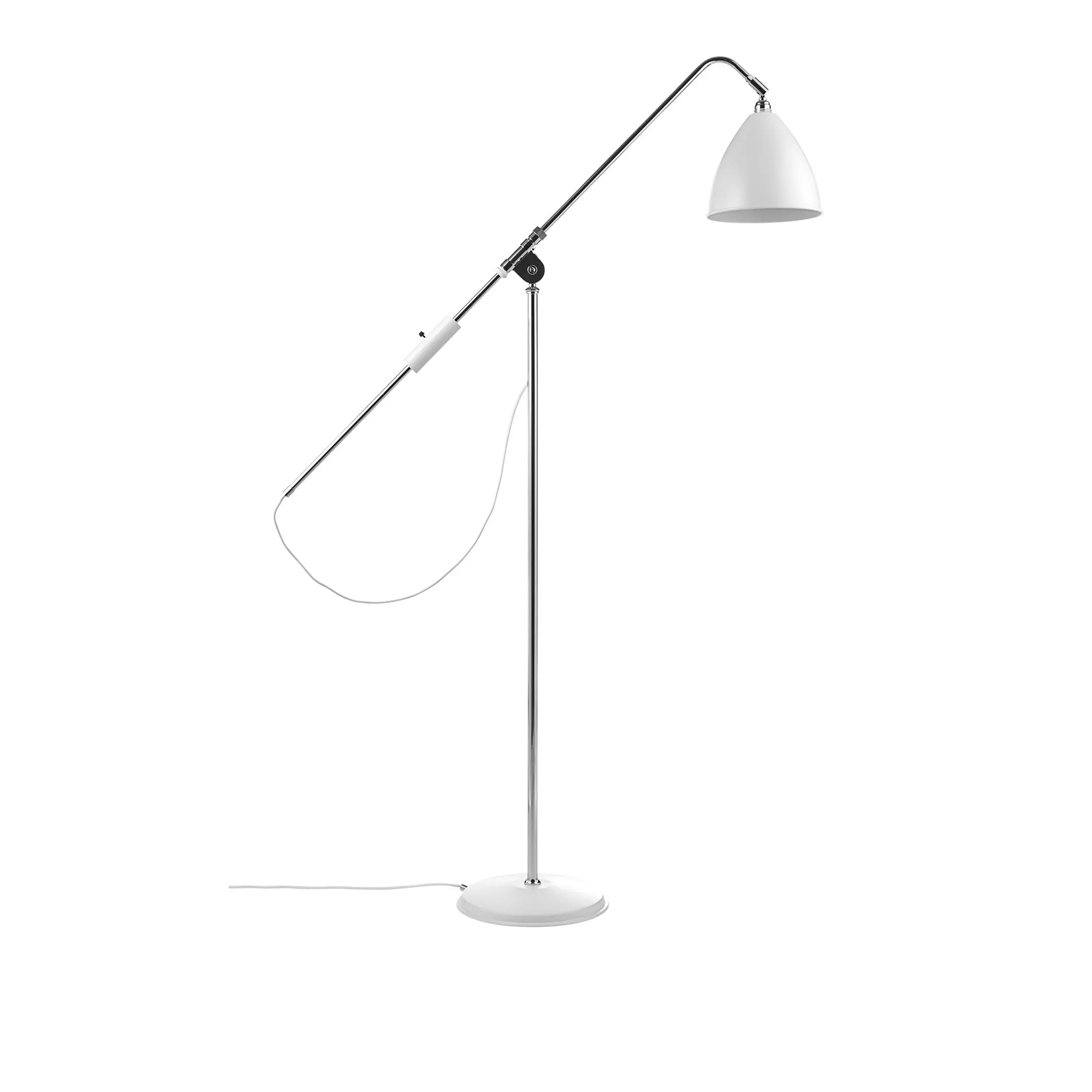 Bestlite BL4 golvlampa krom