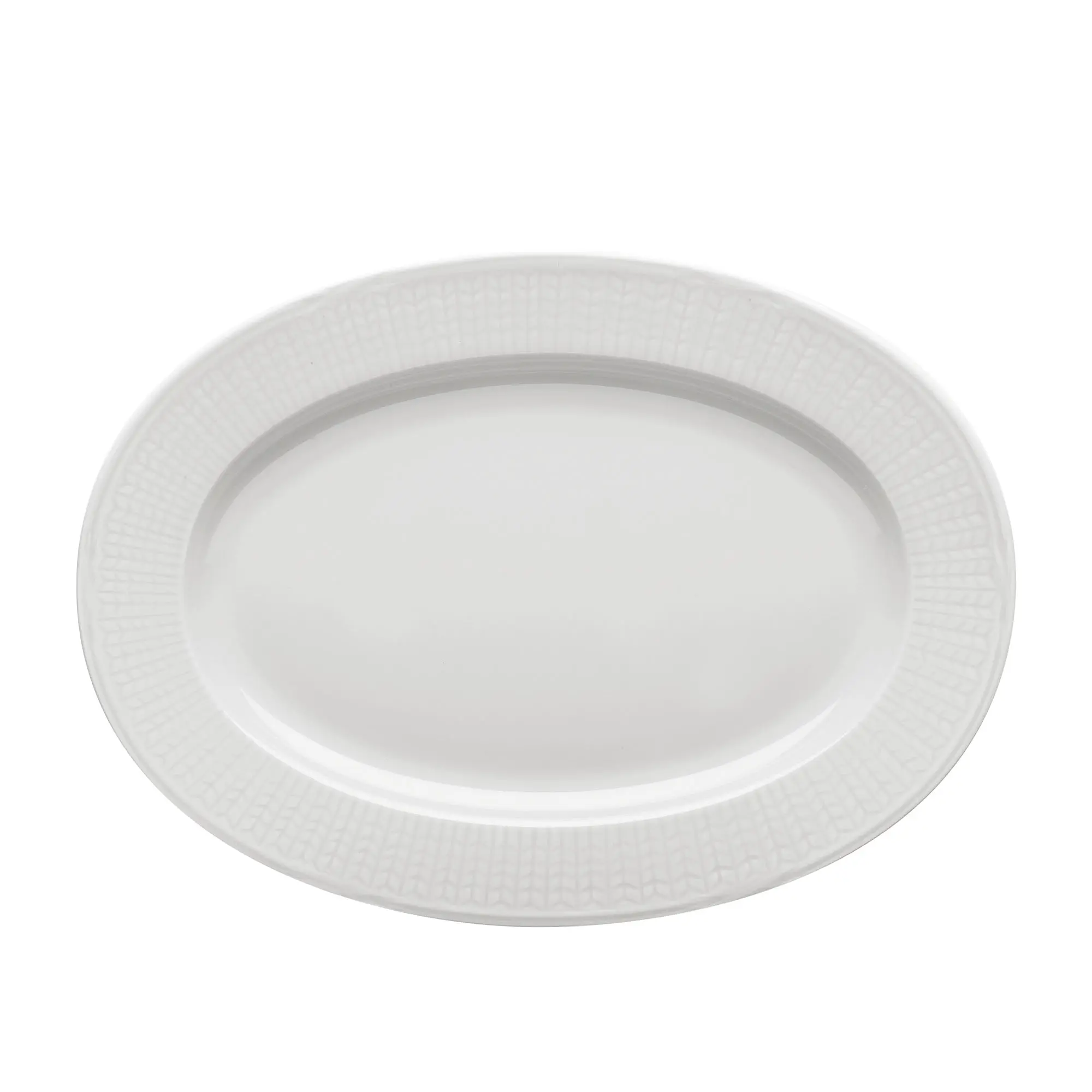 Swedish Grace Fat Oval 32 cm Snö