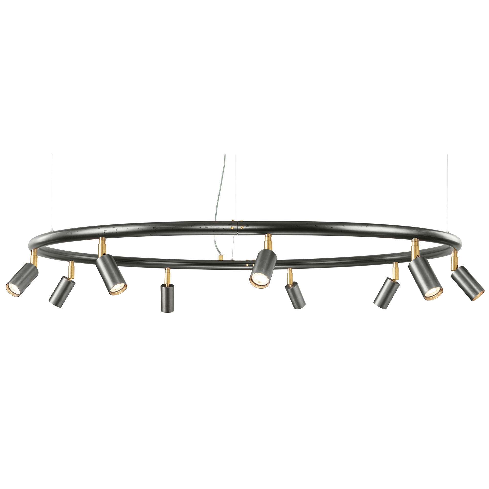 Örsjö Belysning - Starlight chandelier Ø100cm – Raw steel - Takkronor - Jonas Bohlin - Silver | Belysning - Taklampor - Takkronor | Möbelexperten