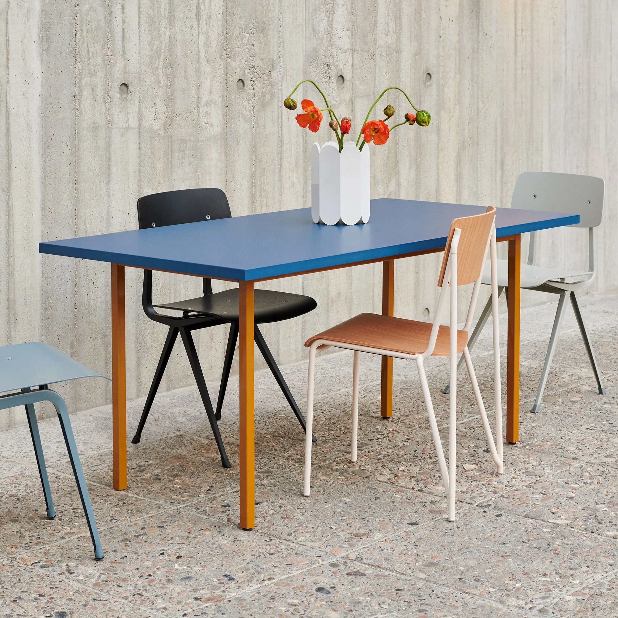 Two-Colour matbord 160 cm