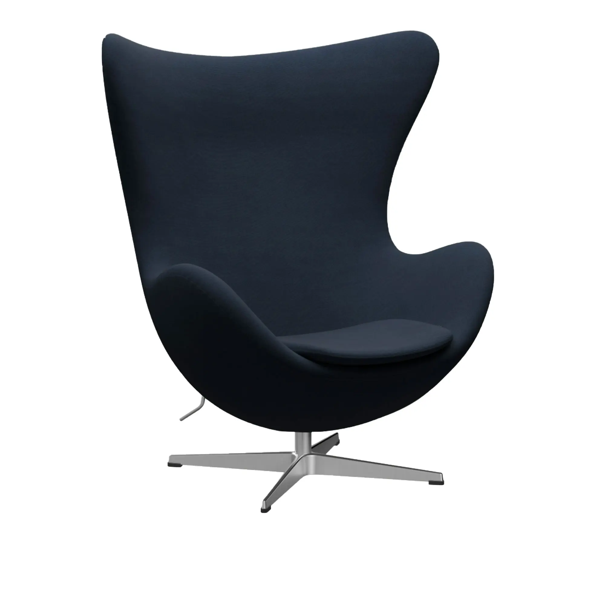 3316 Egget lenestol Satin Polished