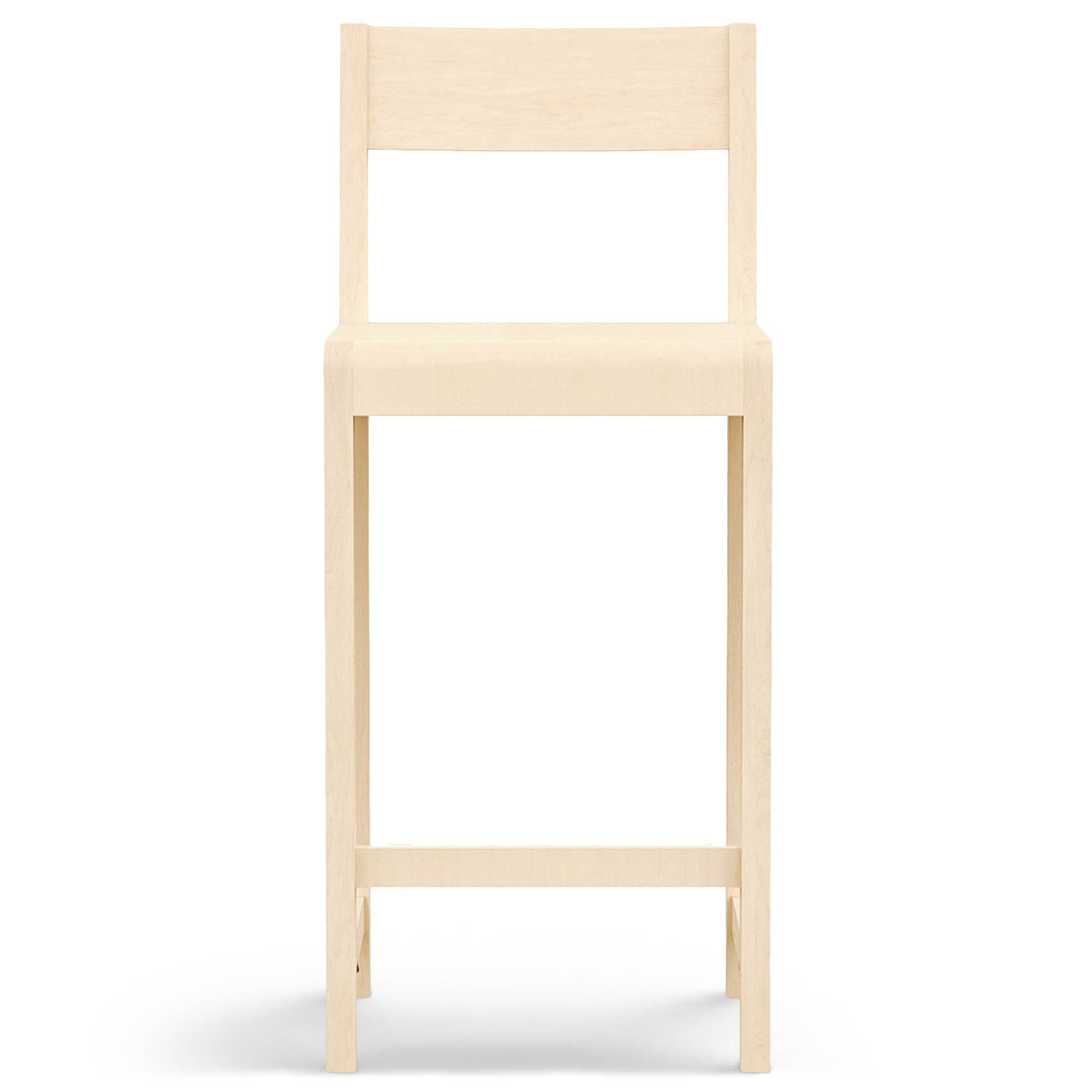 Frama - Bar Chair 01 &ndash; Natural Birch &ndash; H65 - Barstolar - Frama Studio - Tr&auml;f&auml;rgad - Tr&auml;