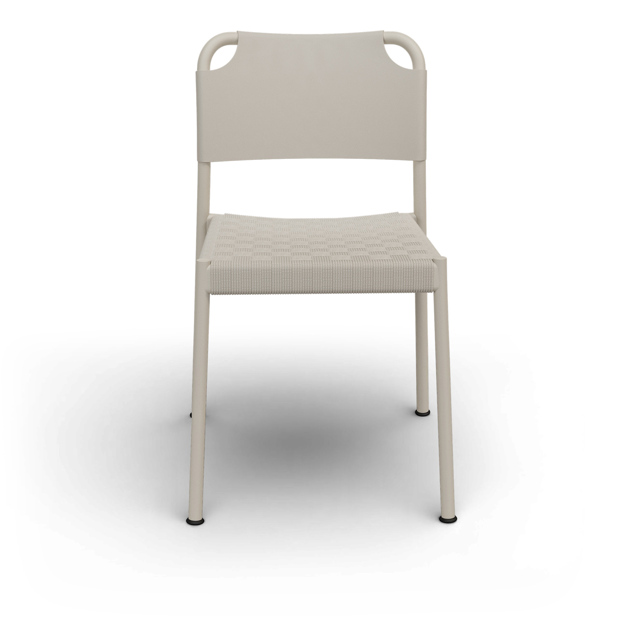 Fritz Hansen - Vind Chair Mist Grey - Matstolar utomhus - Kasper Salto - Grå - Trä | Utemöbler - Utestolar - Matstolar Utomhus | Möbelexperten