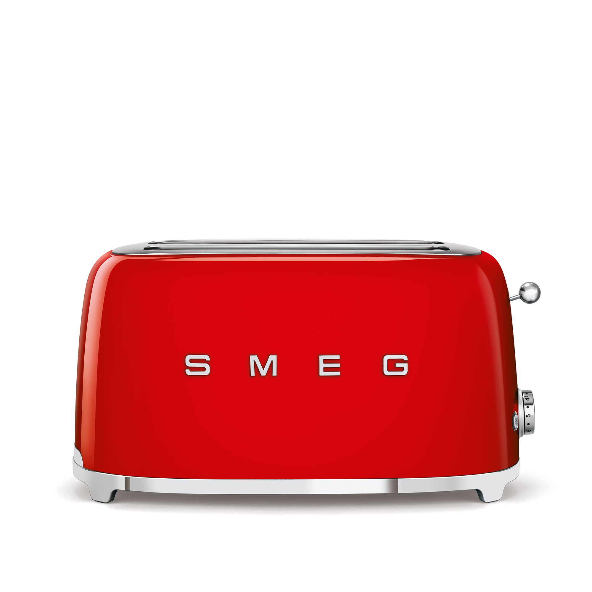 Smeg - 4 Slice Toaster Red - Brödrostar