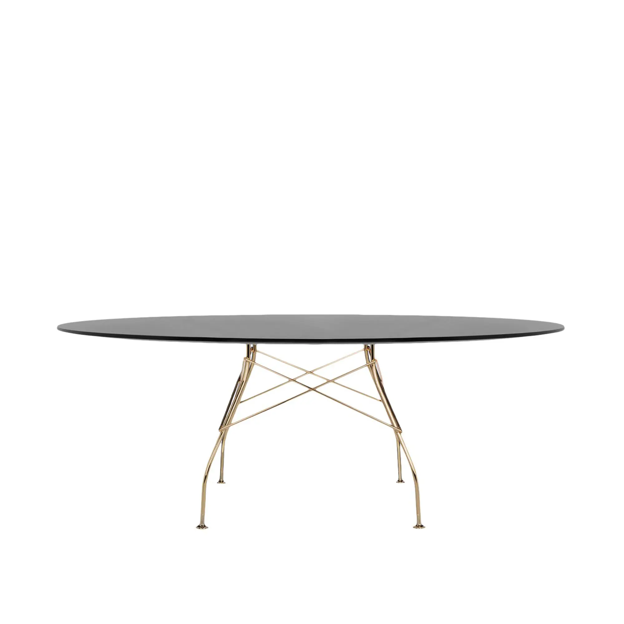 Glossy Oval Table