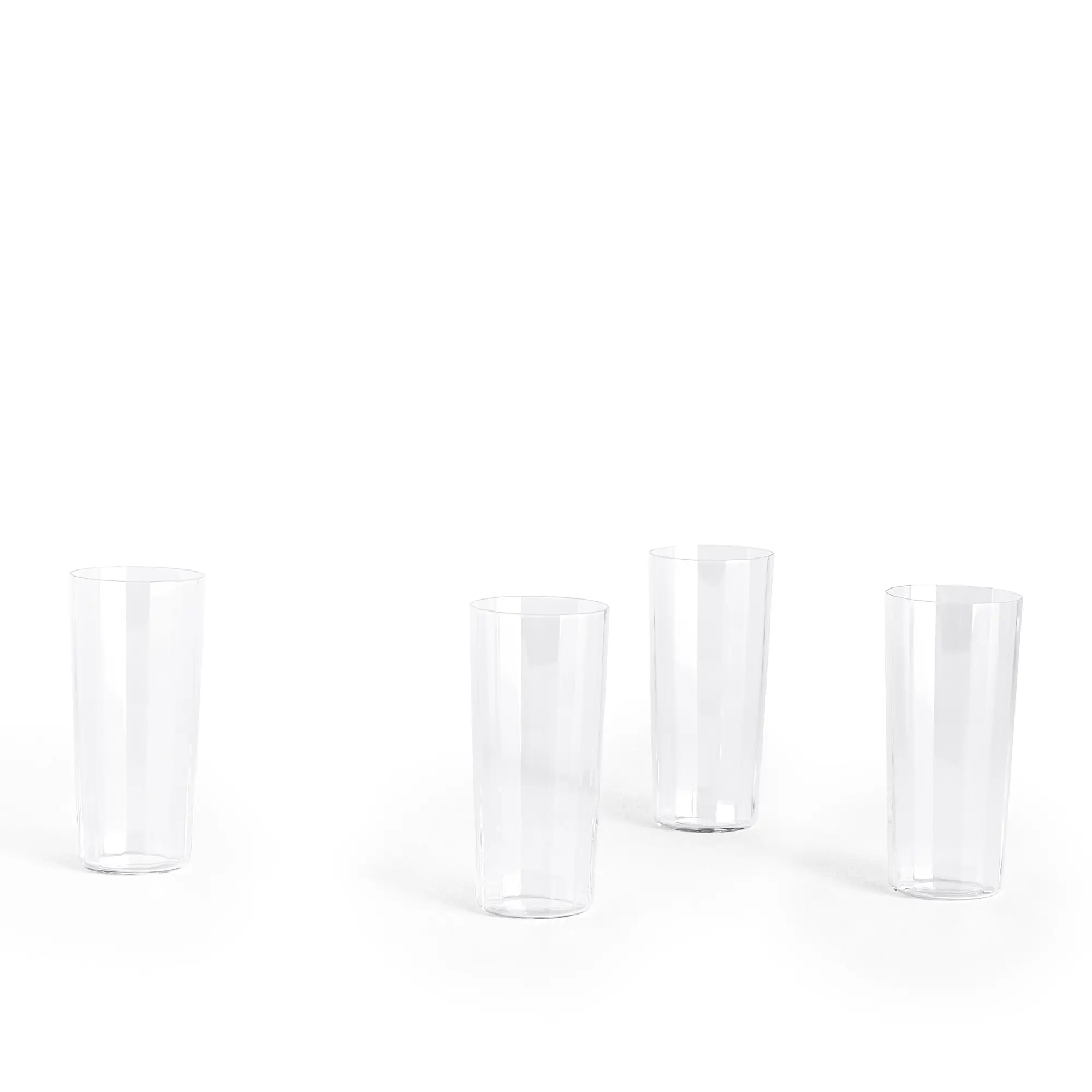 Angle drickglas Tall 4-pack