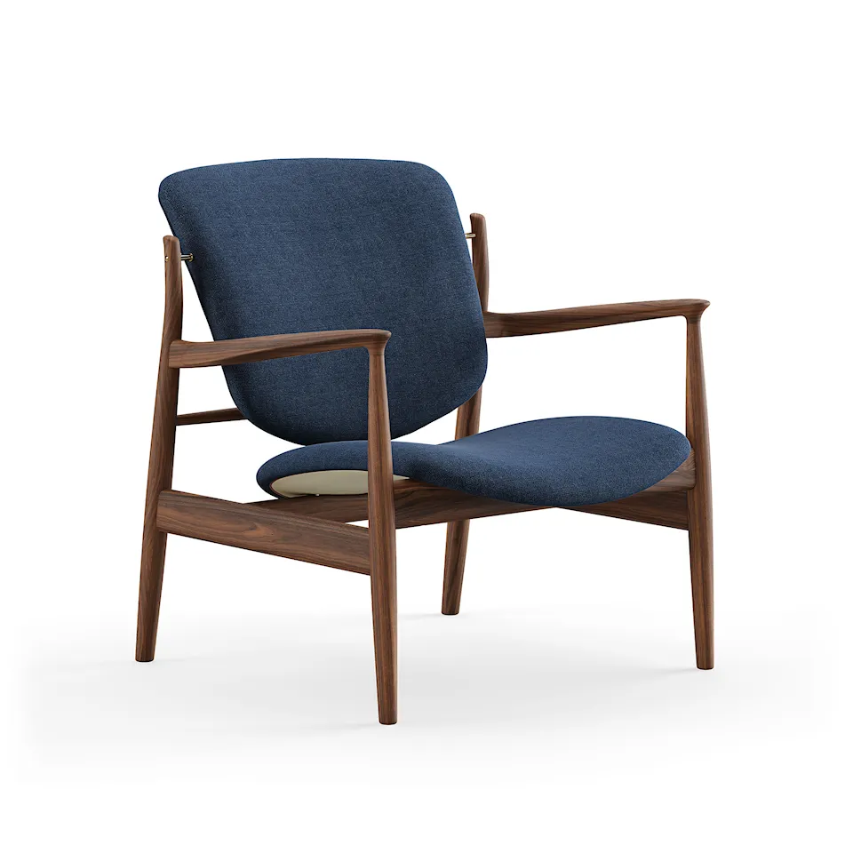 France fåtölj Walnut