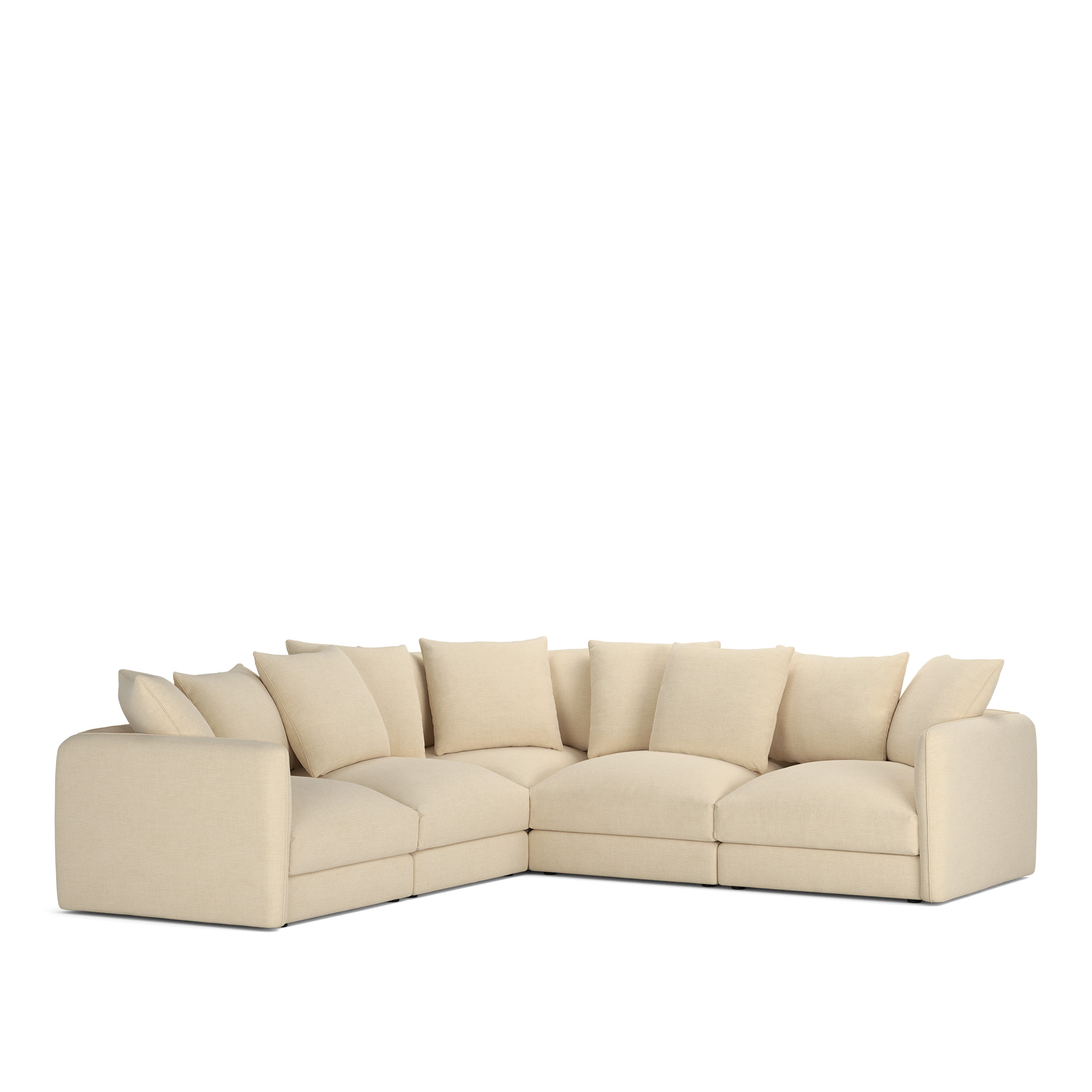NOGA - Pavarotti 5-Seater Corner Sienna 101 Removable Upholstery - Soffor