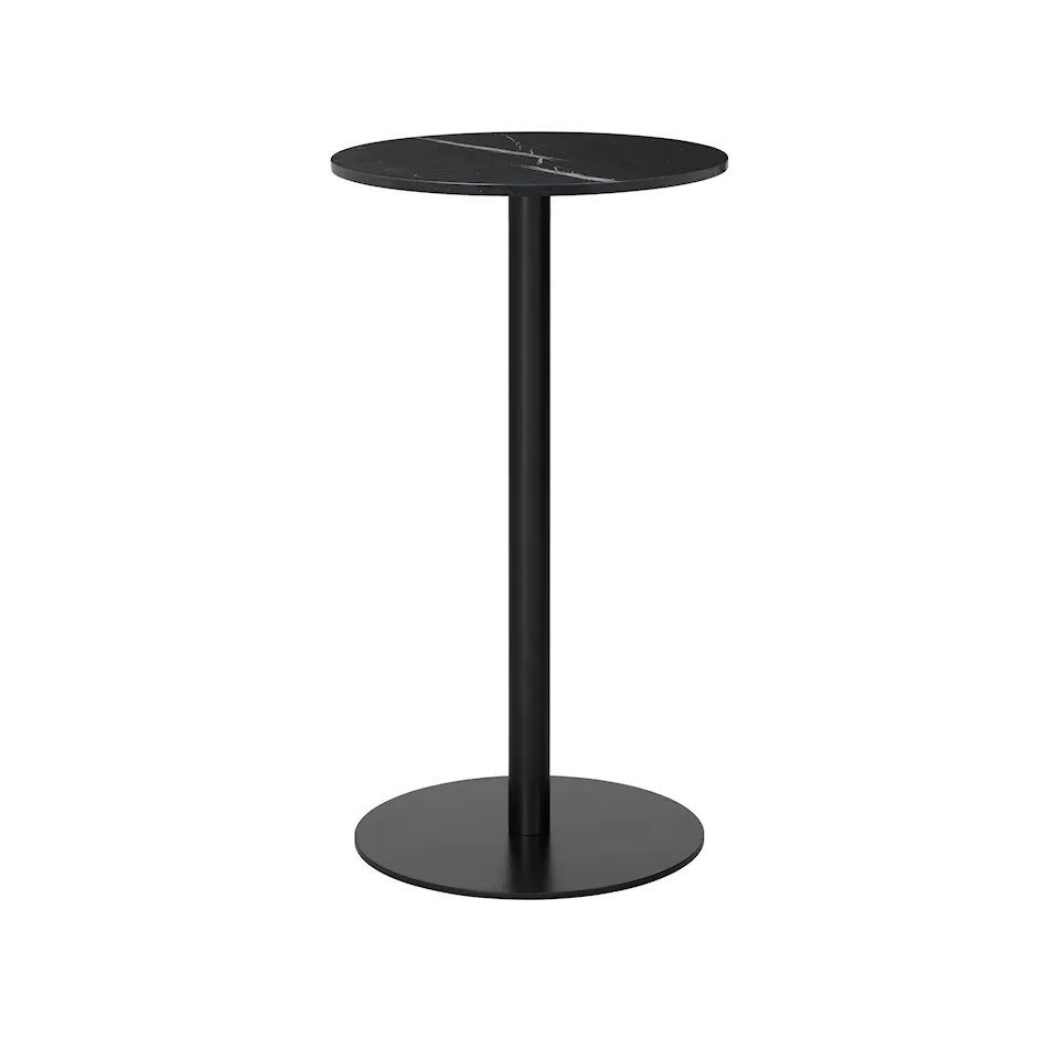 GUBI 1.0 barbord Ø60 cm svart