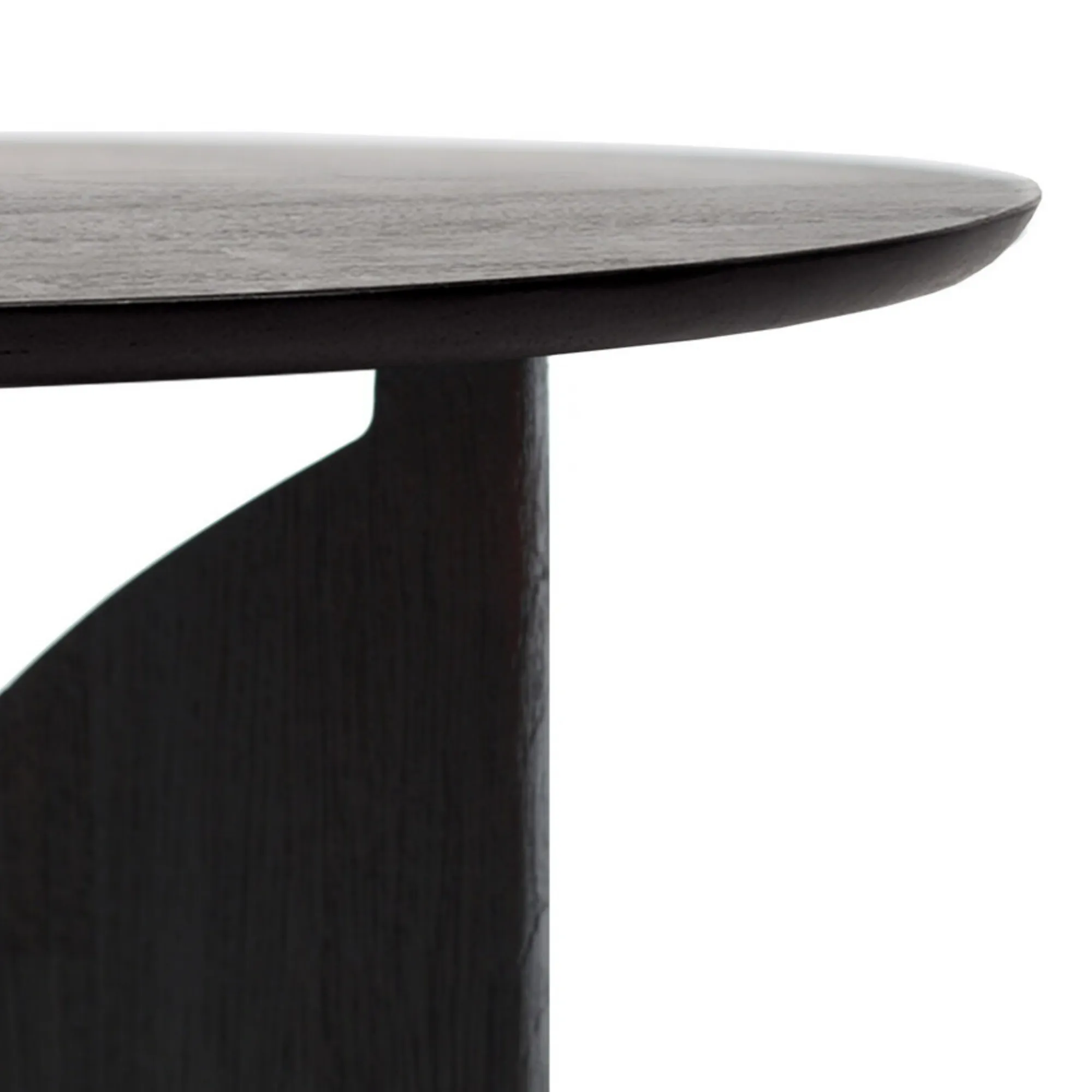 Teak Fin Side Table