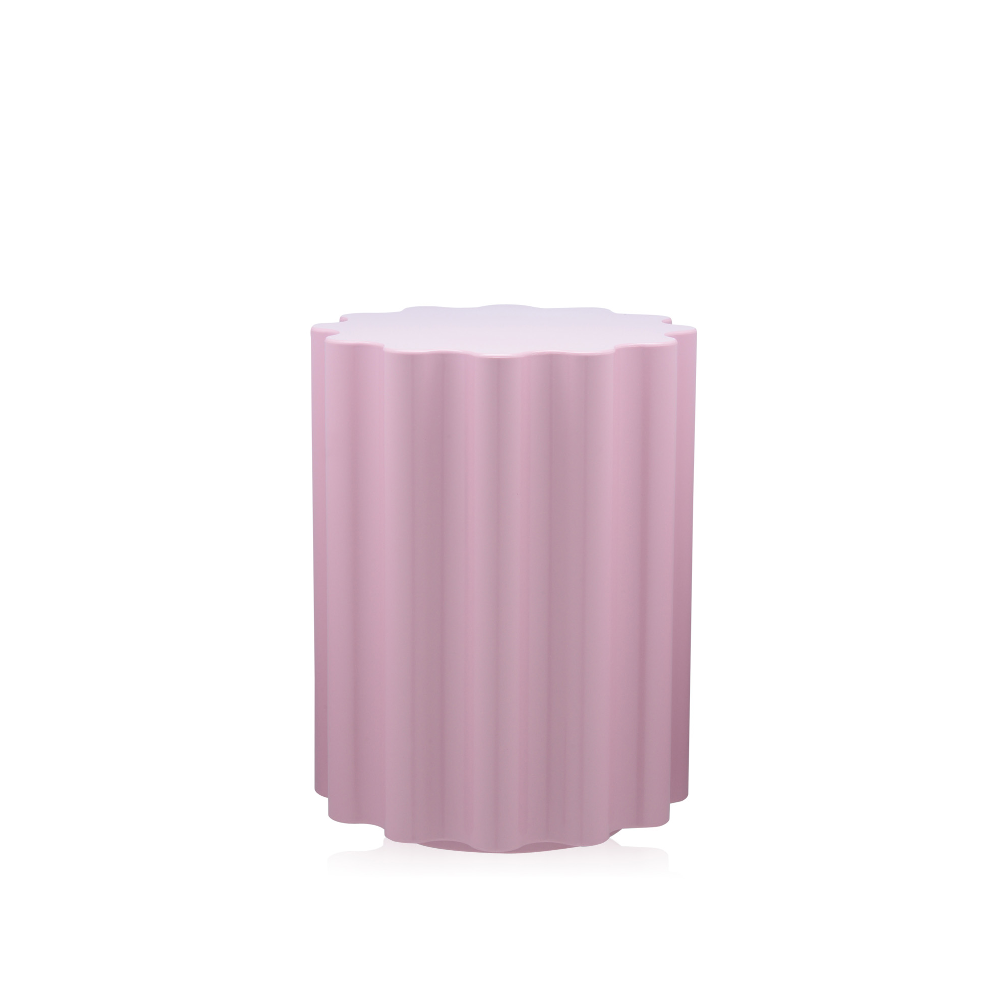 Kartell - Colonna Stool 8853, Pink - Sittpallar - Ettore Sottsass - Rosa - Plast