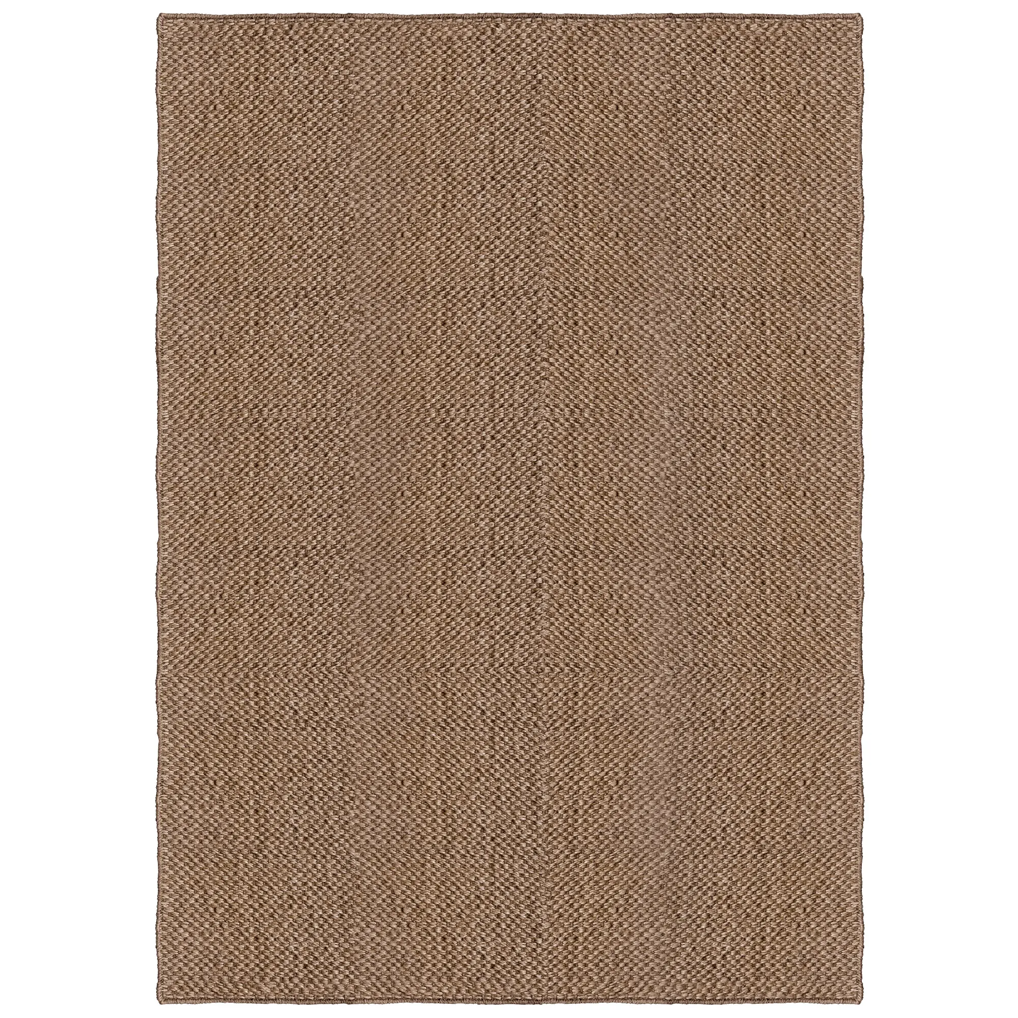 Basket Weave Sisal Brown juteteppe