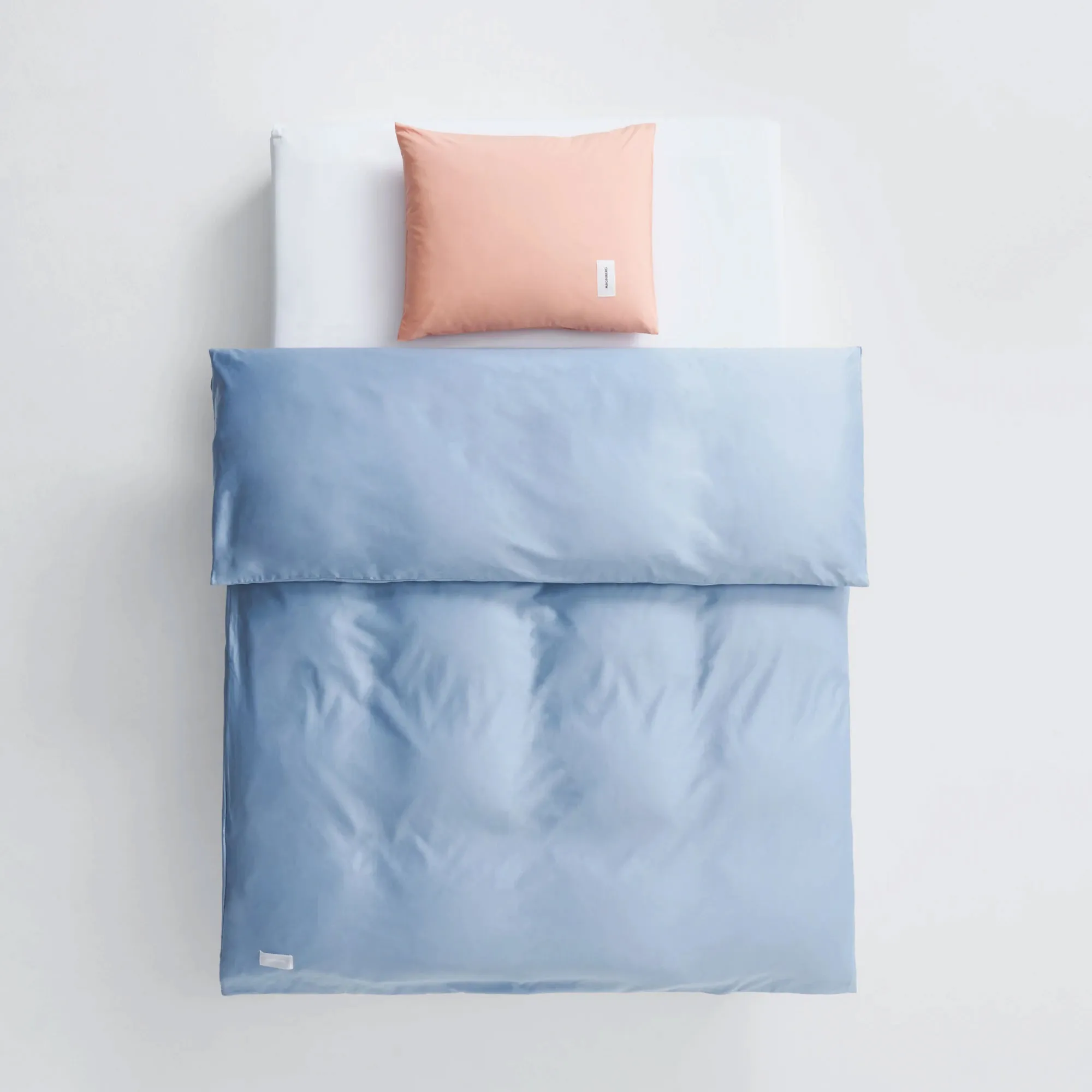 Pure Duvet Cover Sateen Hazel Blue