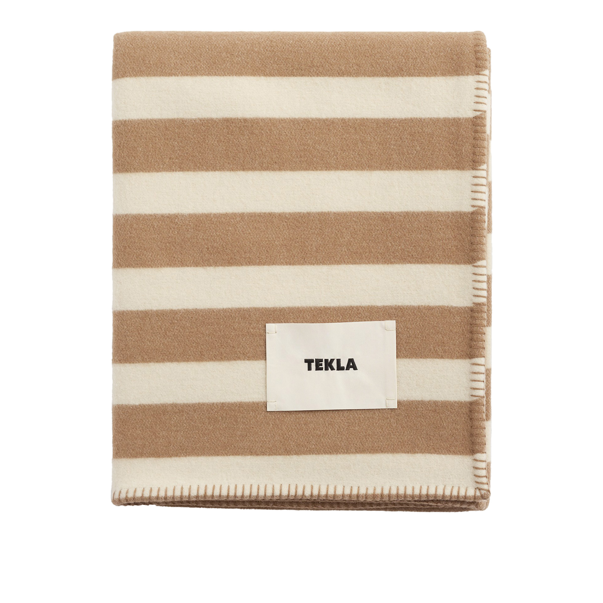 Tekla - Blanket Stripes Hereford Stripes - Plädar och filtar - Brun | Textilier - Plädar Och Prydnadskuddar - Plädar Och Filtar | Möbelexperten