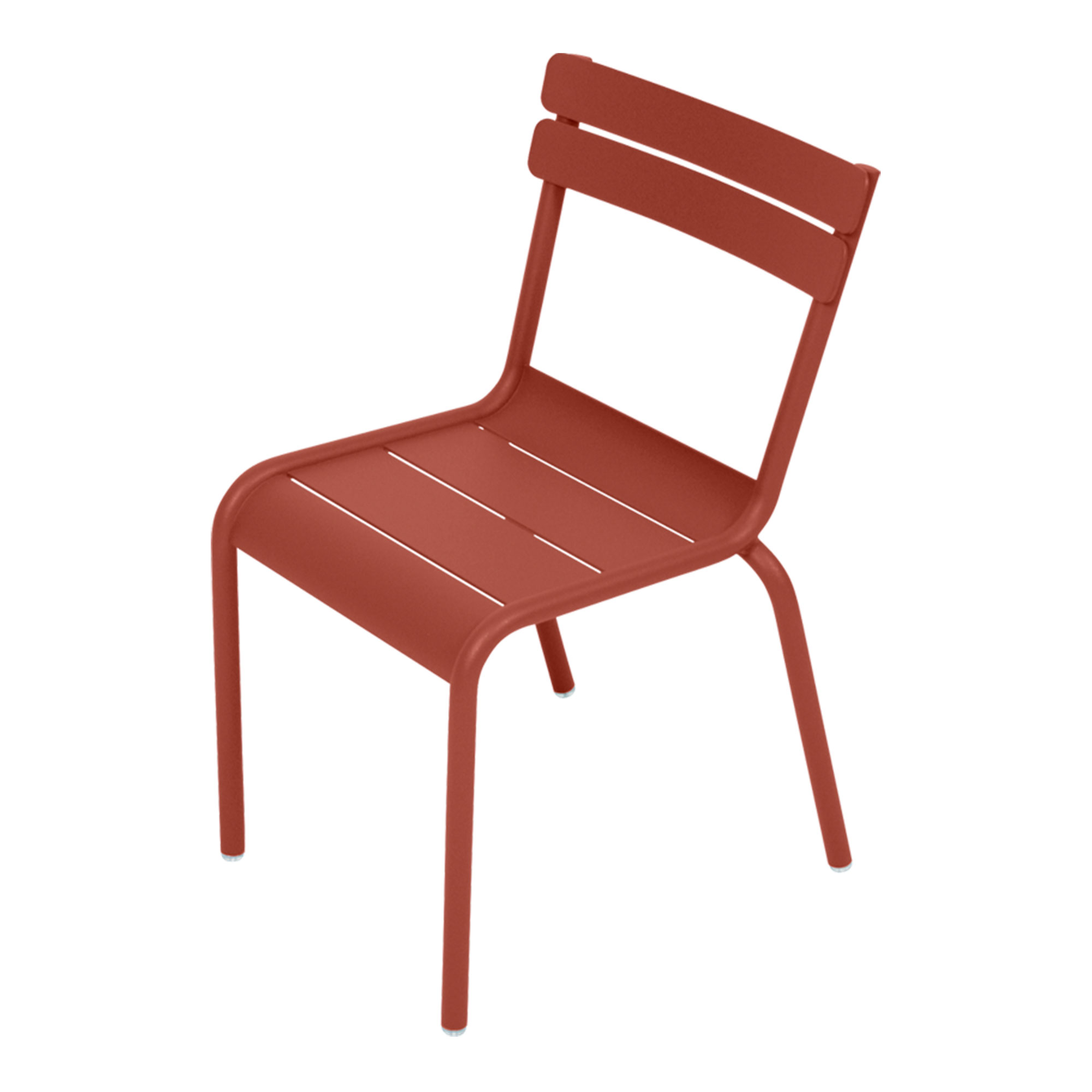 Fermob - Luxembourg Kid Chair Red Ochre 20 - Barnstolar - Frédéric Sofia - Röd - Metall | Möbler - Barnmöbler - Barnstolar | Möbelexperten