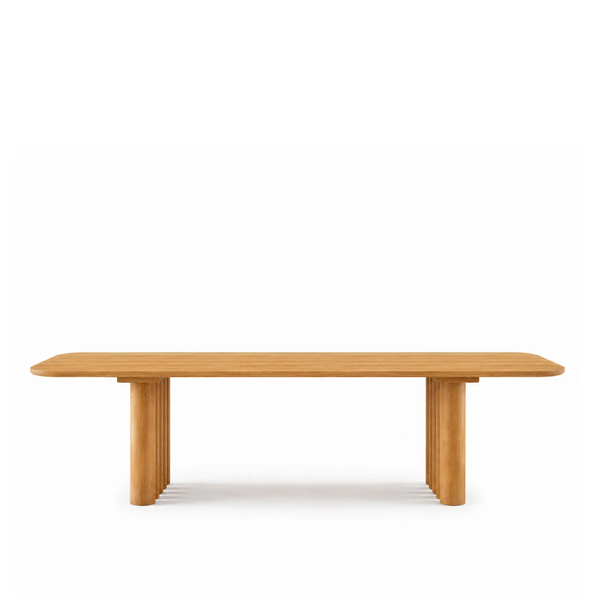 Plush rektangulært spisebord