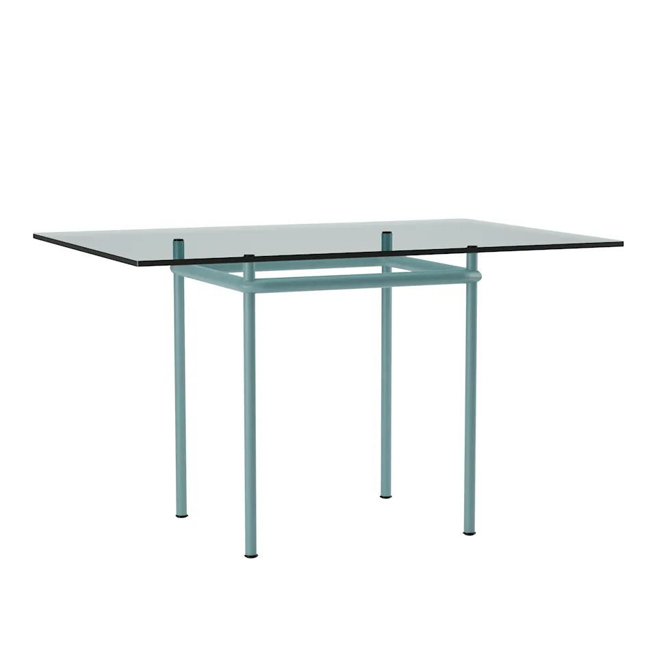 LC12 La Roche bord Light Blue Enamel 160 X 120 cm