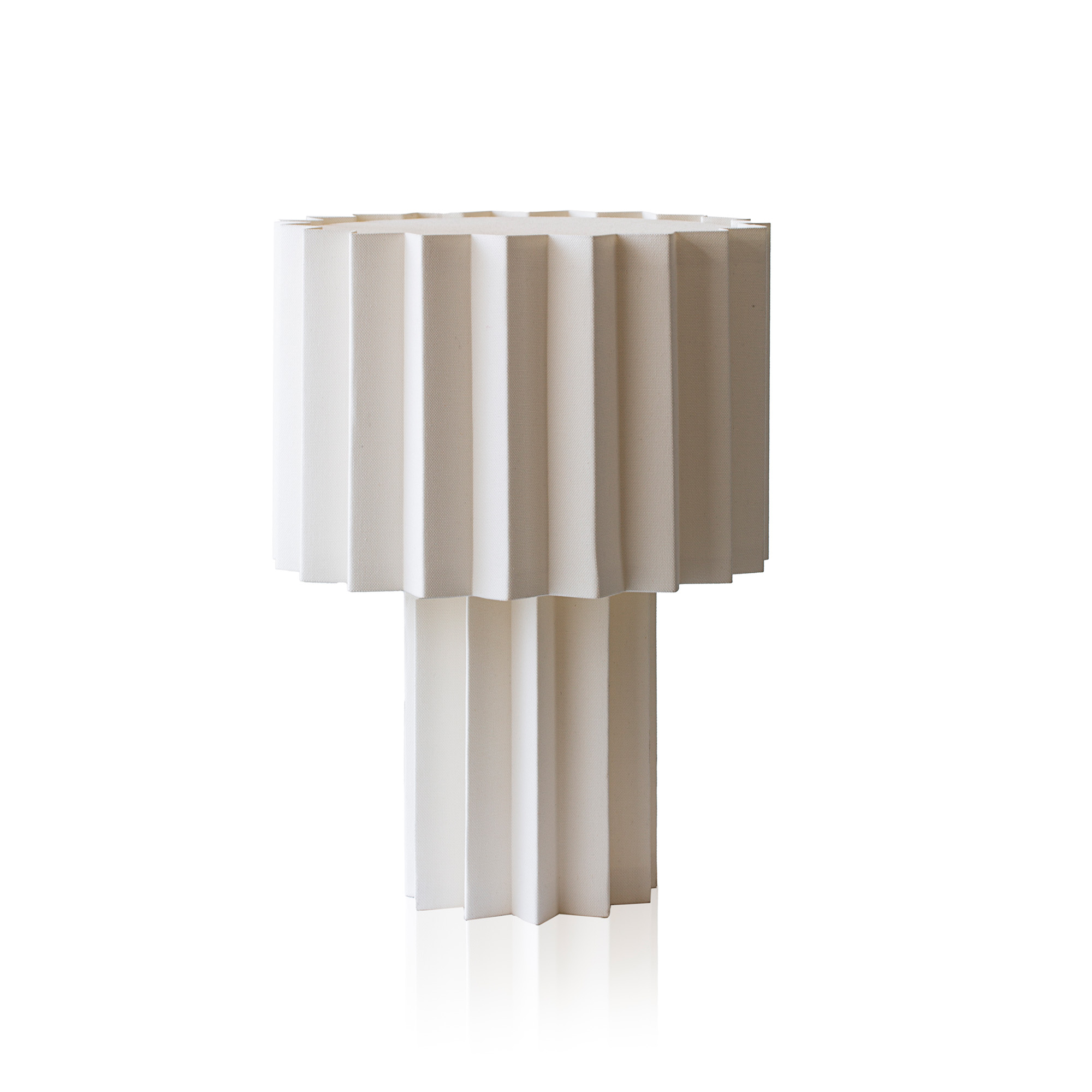 Örsjö Belysning - Plissé / White Edition - Bordslampor - Folkform - Vit