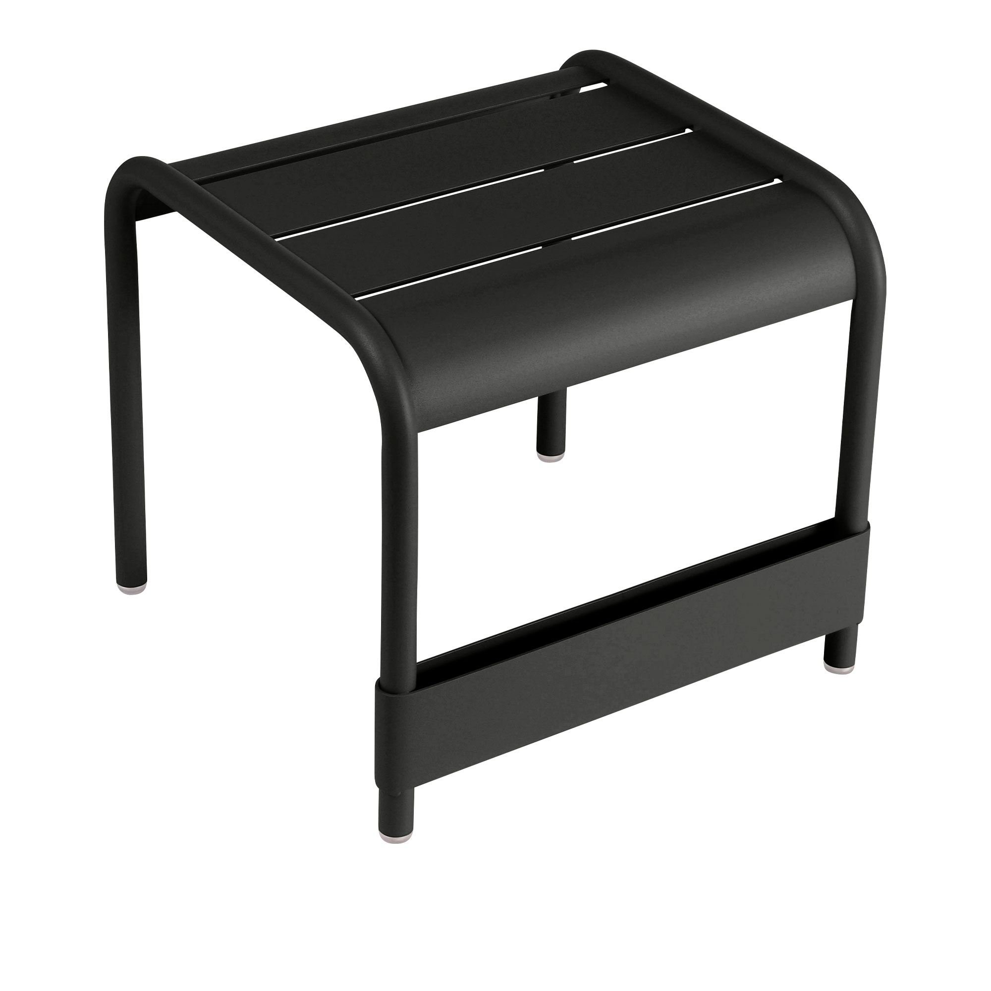 Fermob - Luxembourg Small Low Table / Footrest Liquorice - Sm&aring;bord och sidobord utomhus