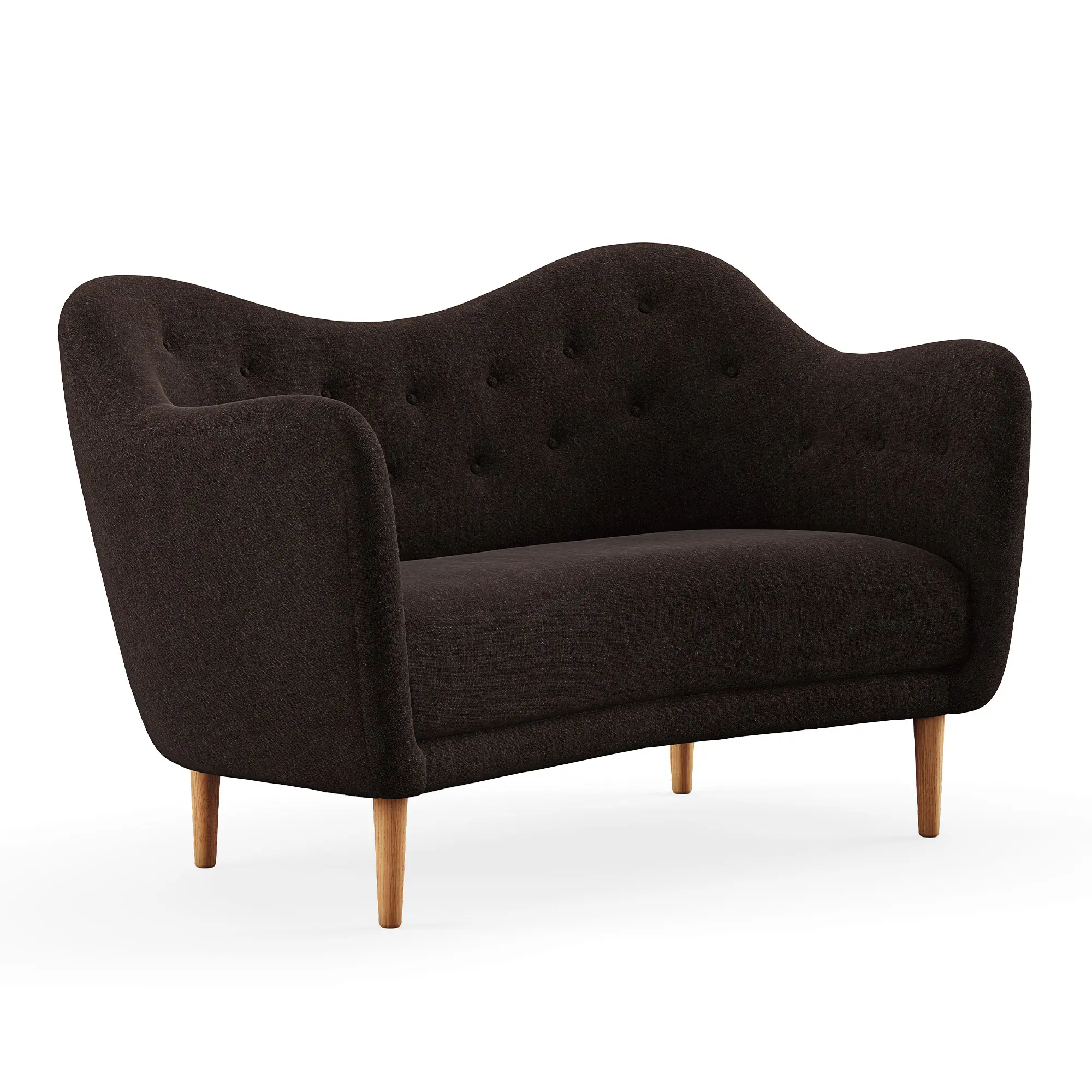 46 soffa Dark oiled oak