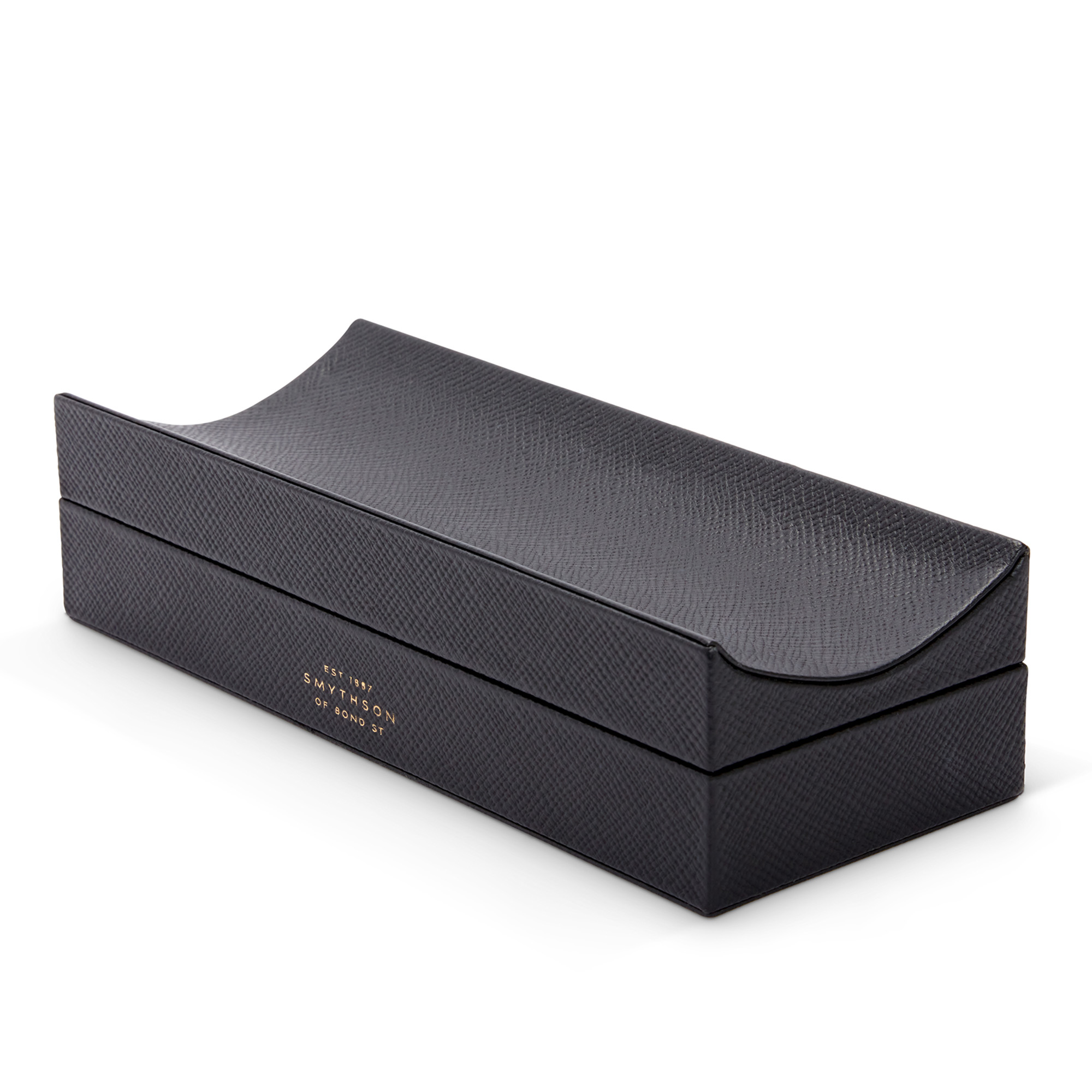 Smythson - Panama Pen Organiser - Black - Övriga accessoarer - Svart