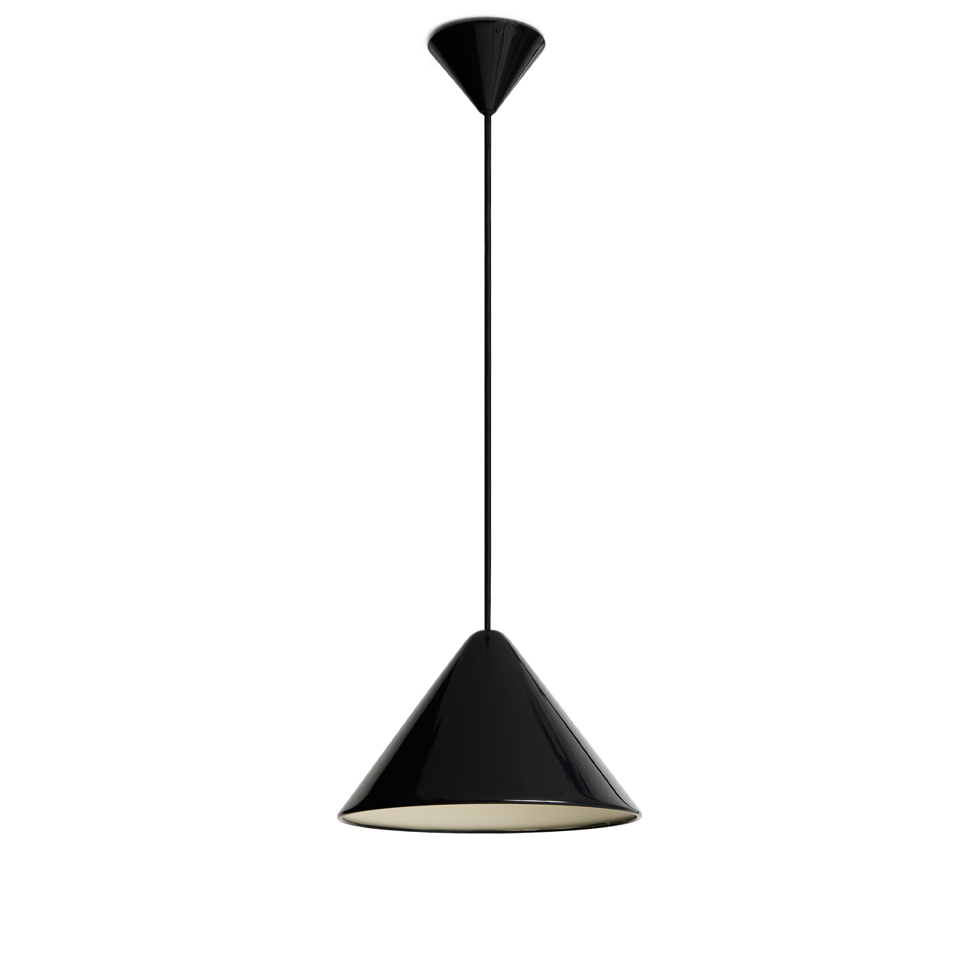 HAY - Compass Pendant 260 soft black - Pendellampor - Julien Renault | Belysning - Taklampor - Pendellampor | Möbelexperten