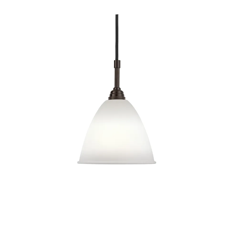 Bestlite BL9 pendellampa Ø16 cm svart mässing