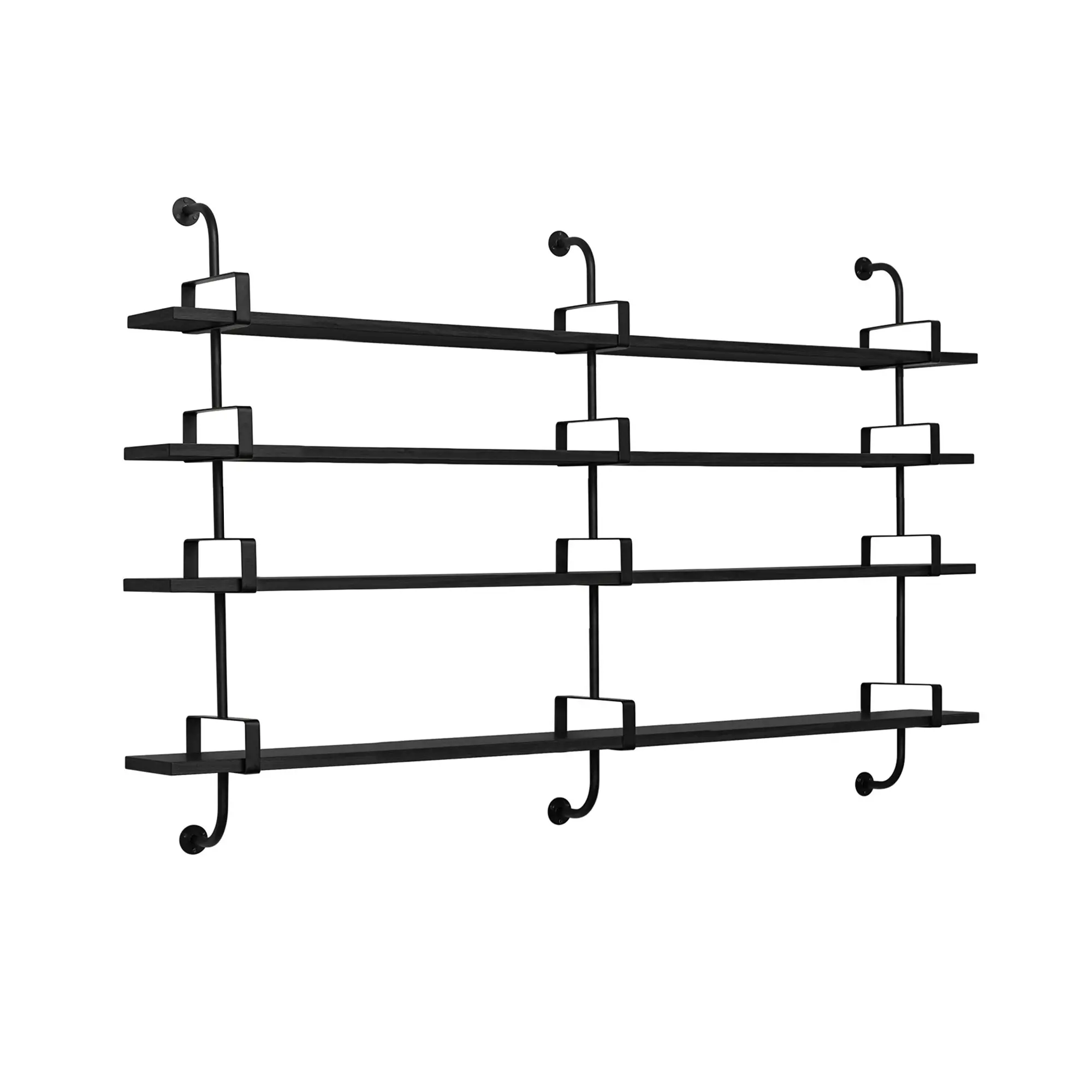 Démon vägghylla 4 hyllplan 215 cm