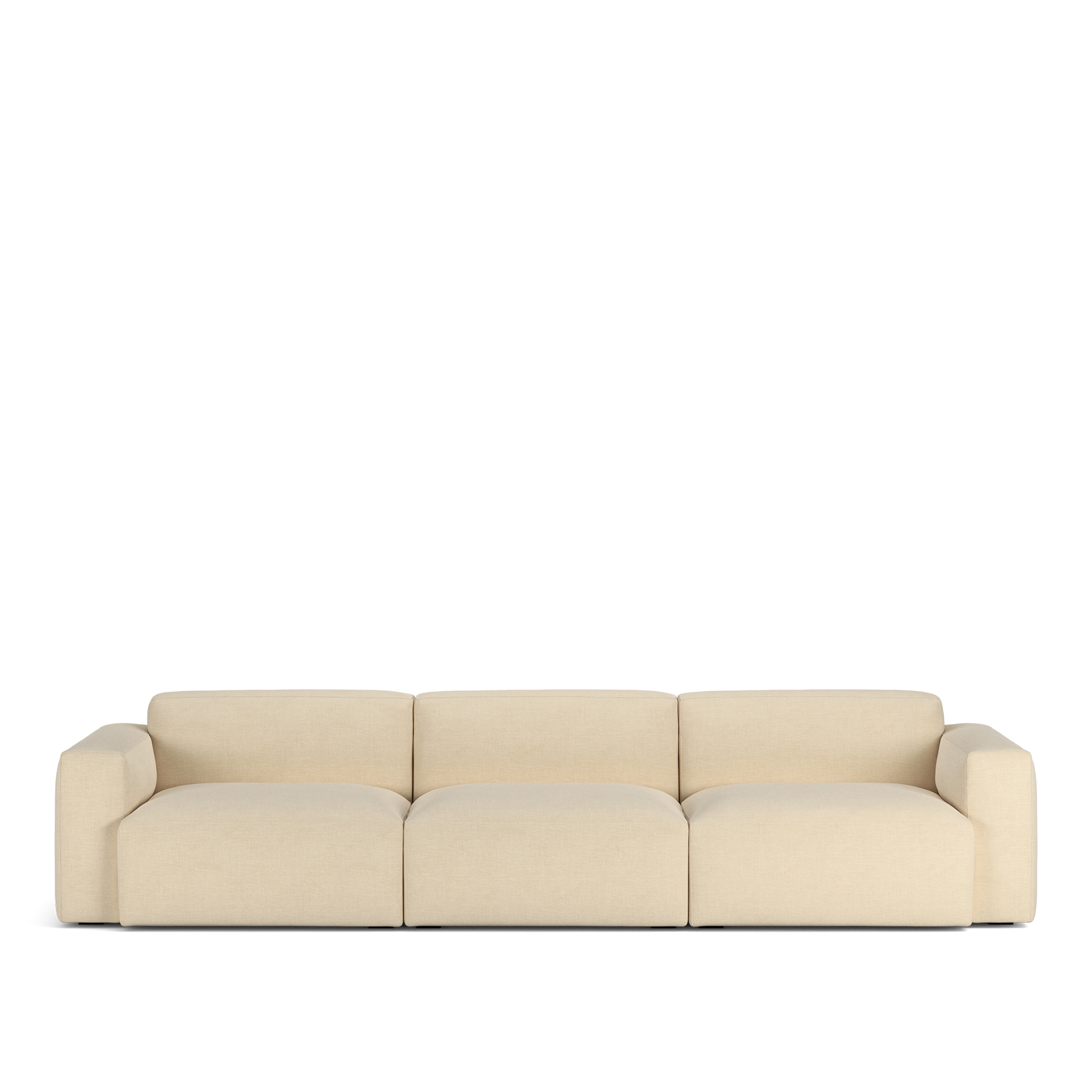 NOGA - Brick 3-Seater Sienna 101 Fixed Upholstery - Soffor