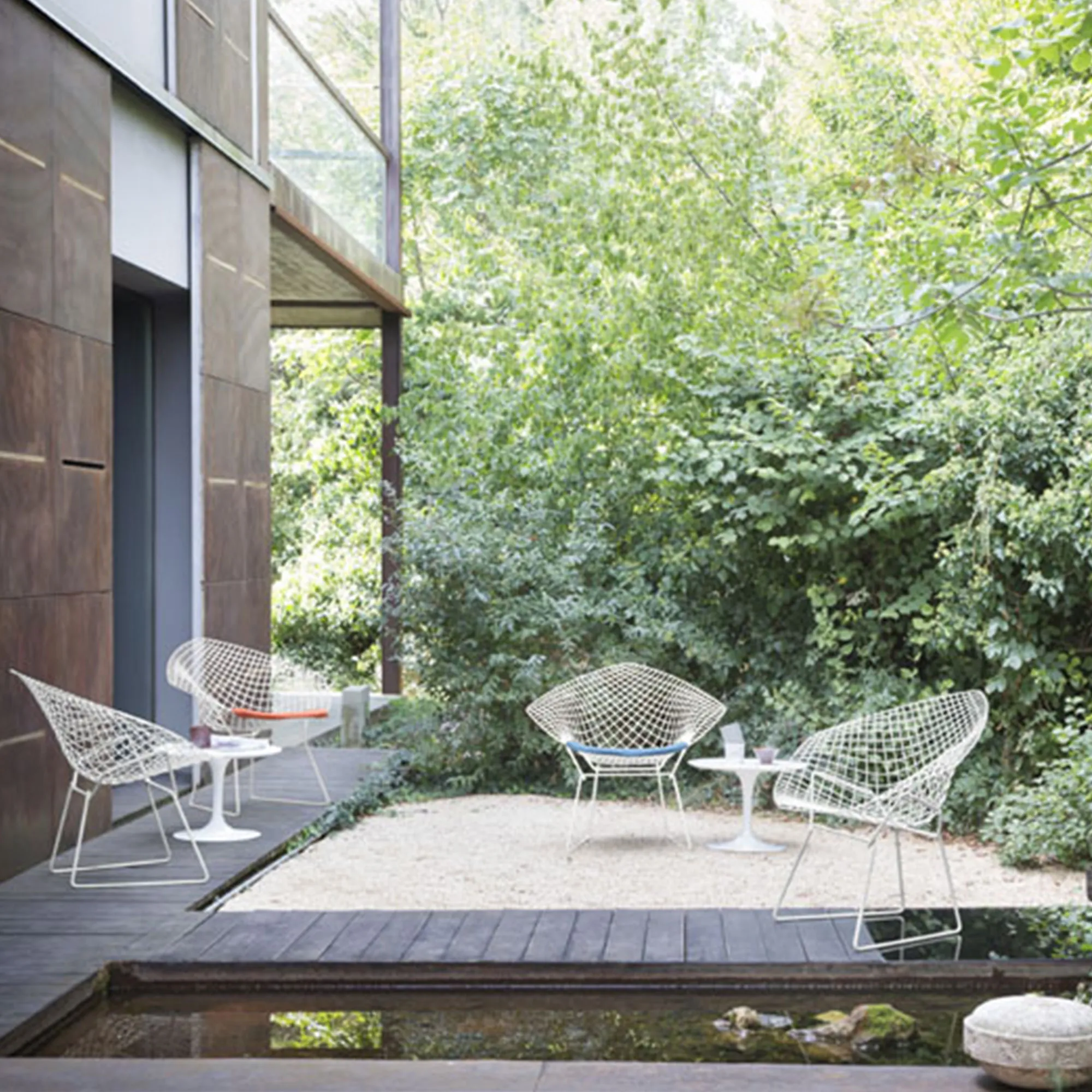 Bertoia Diamond lenestol