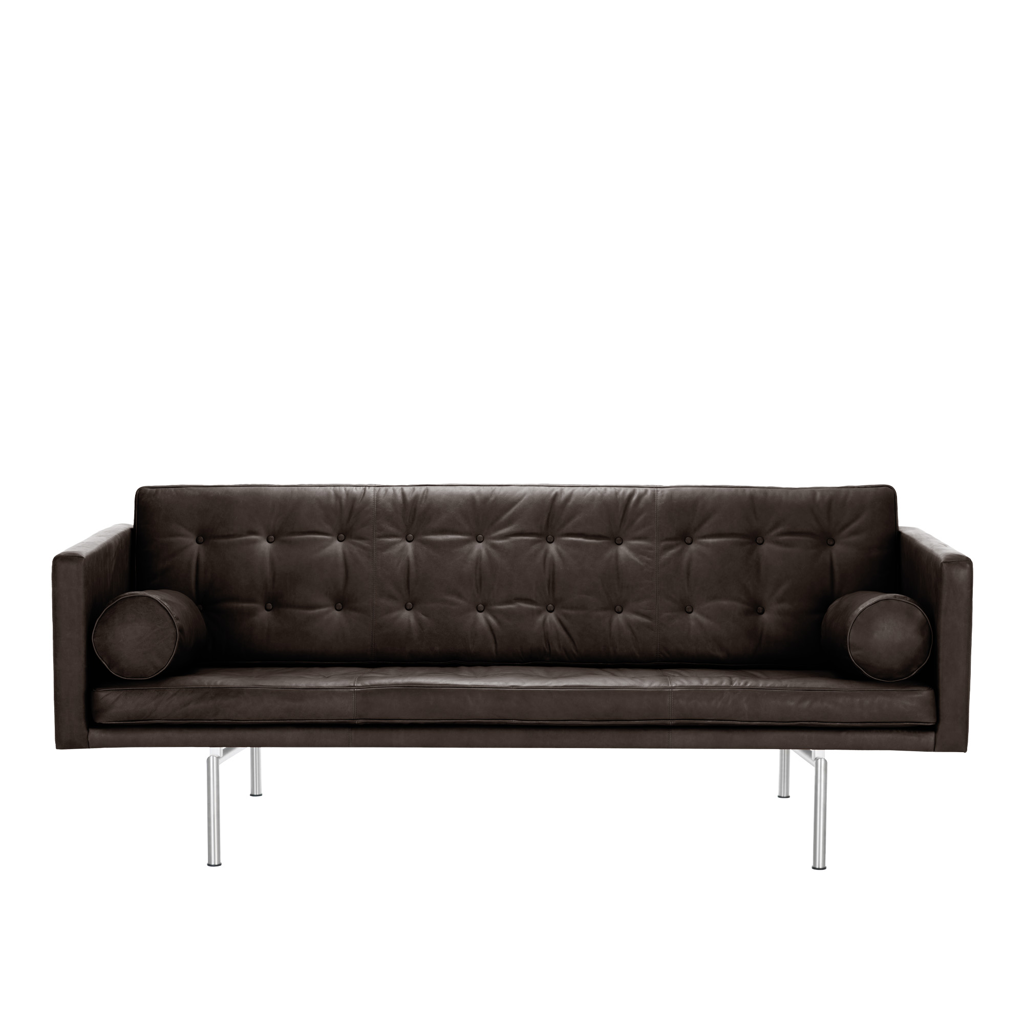 DUX - Ritzy 3-Sitssoffa, L&auml;der Dakota 29 M&ouml;rkbrun - Soffor - DUX Design Team - Brun