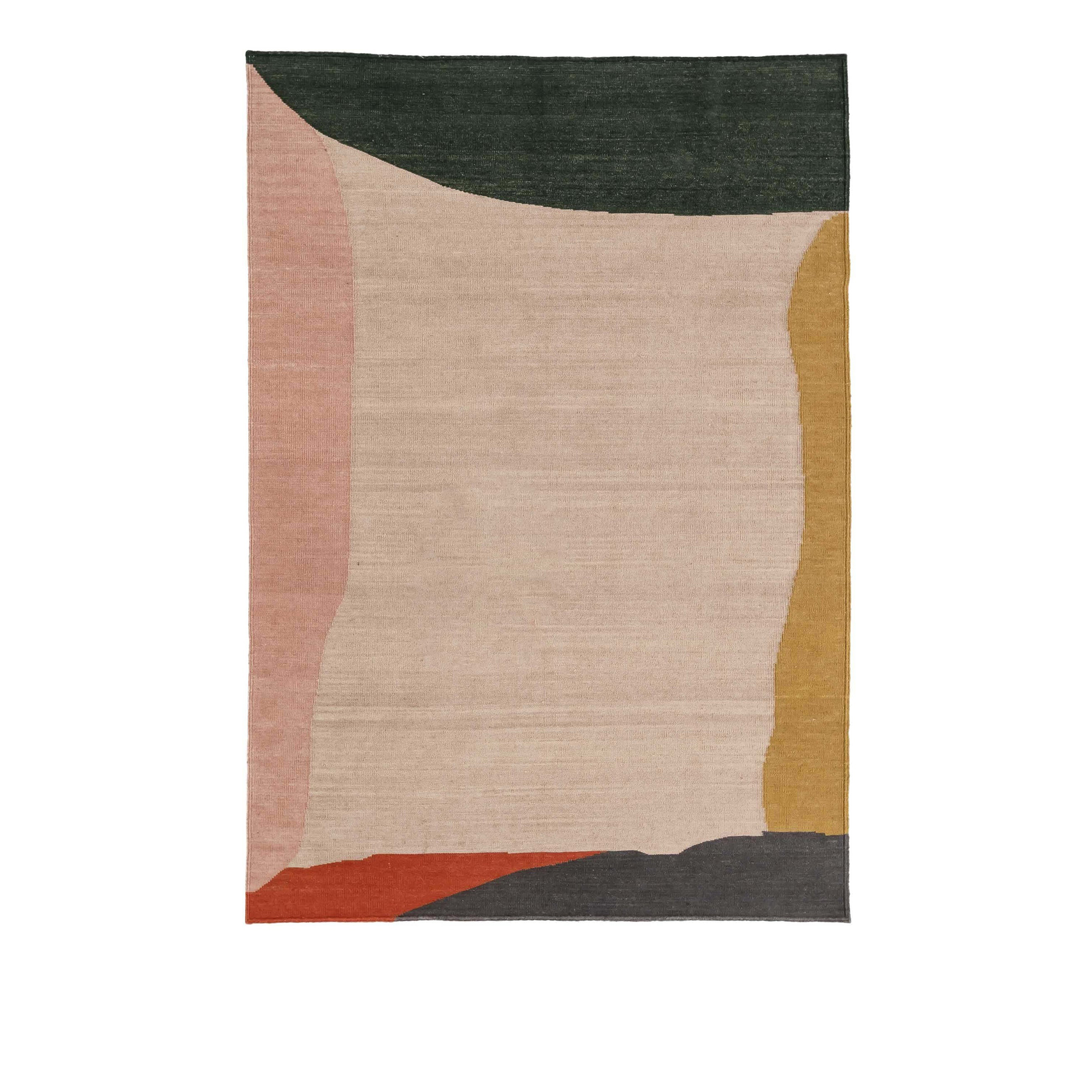Nanimarquina - Tones Kilim 3 Matta 250X350 - Ullmattor - Claudia Valsells - Flerfärgad