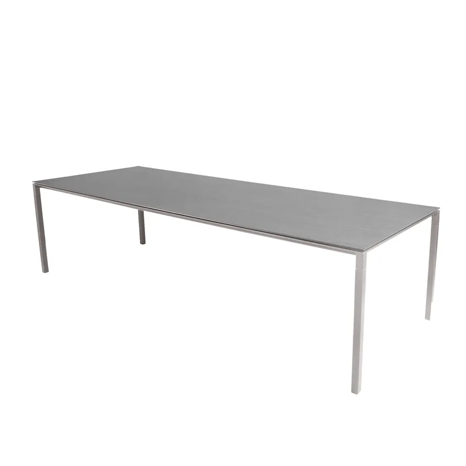 Pure matbord 280x100 cm Taupe
