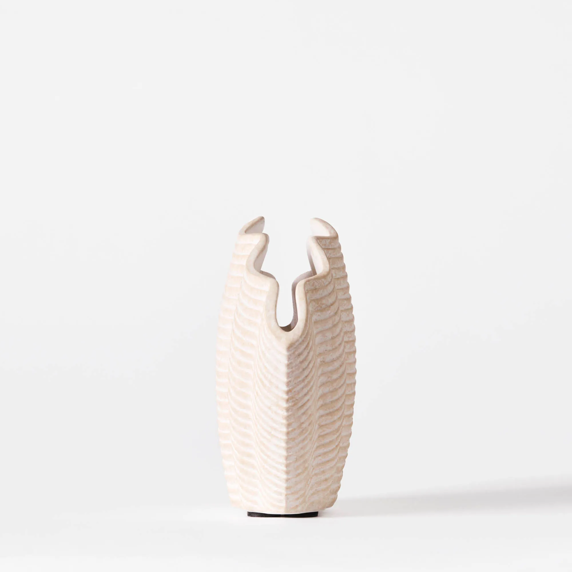 Concha Vase Fluted Medium