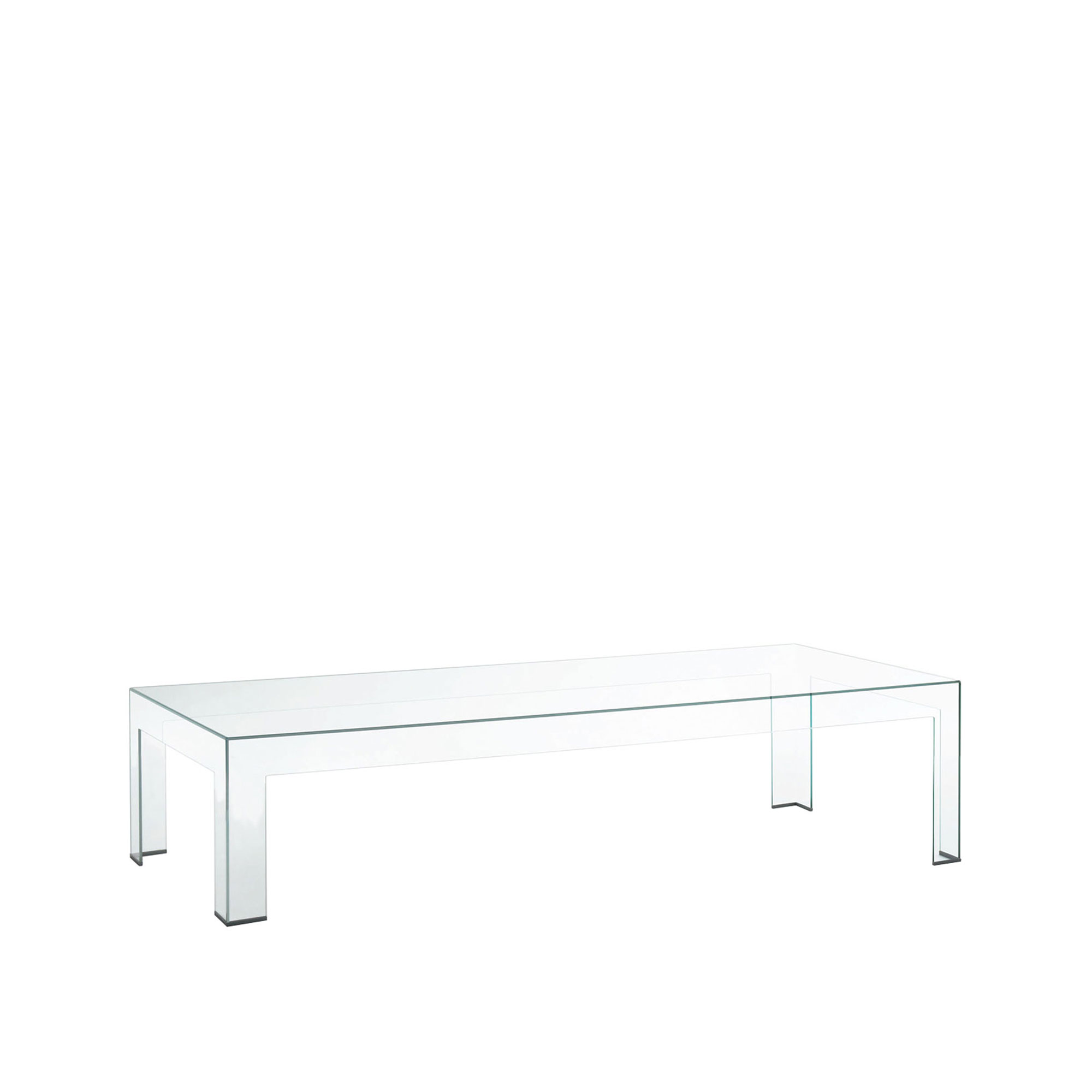 Glas Italia - TAT05 Atlantis Low table, Glossy lacquered glass, Finish: 50 Arrancio - Sofabord - Lorenzo Arosio - Oransje - Glass