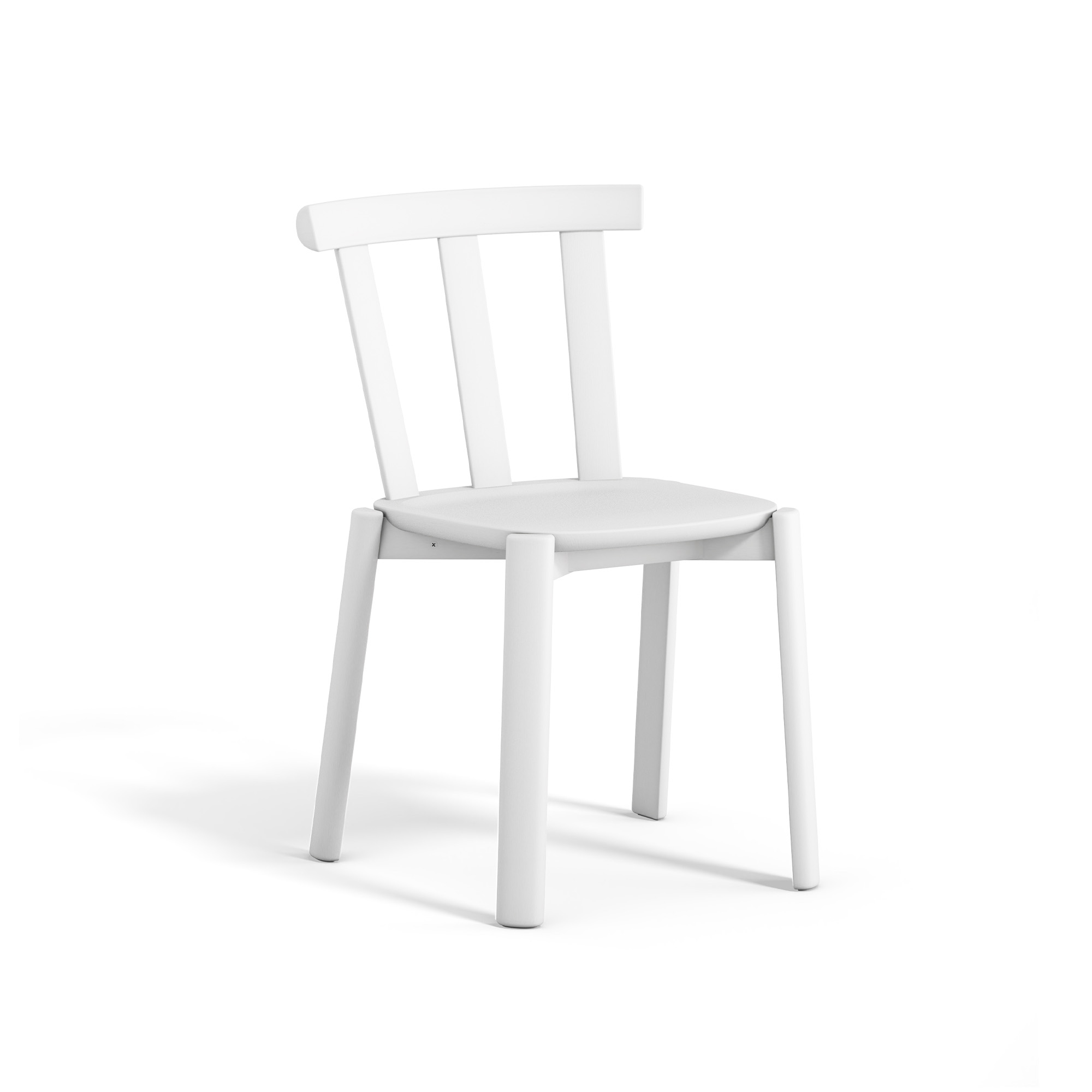 Stolab - Alt Stol Björk Vit 21 - Matstolar - Form Us With Love - Vit - Trä