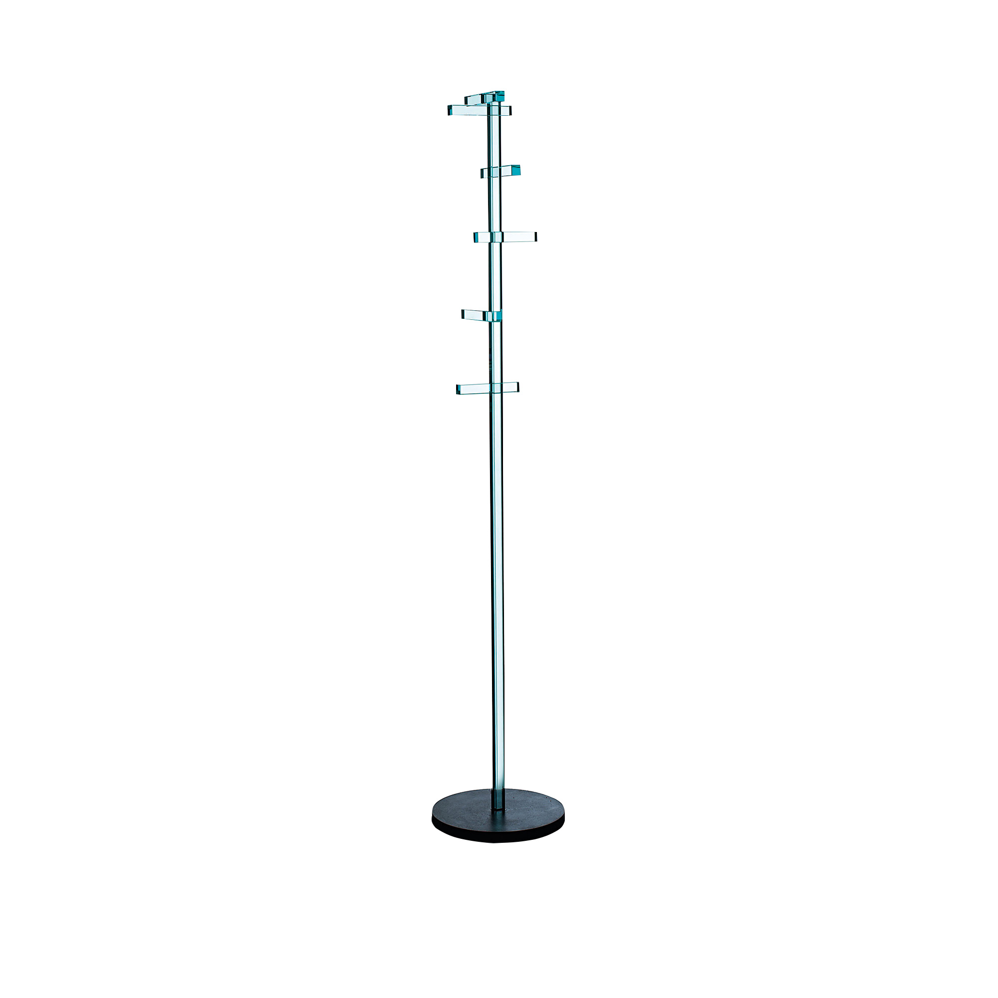 Glas Italia - Telegrafo Coat Stand - Klädhängare & galgar - Piero Lissoni - Transparent