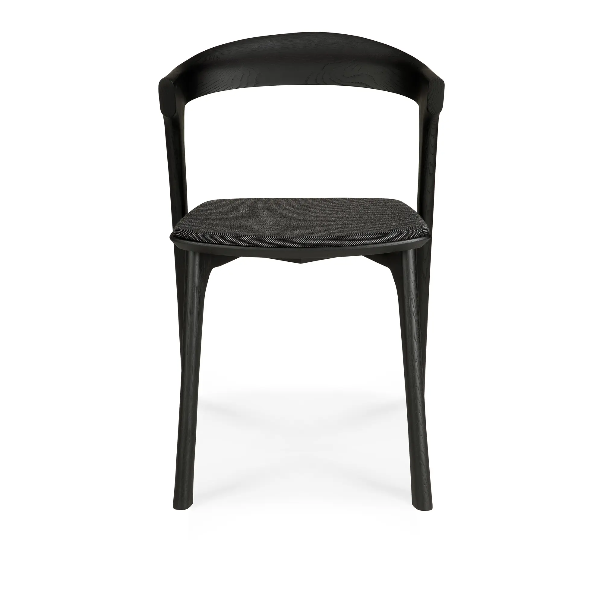 Bok Dining Chair Black Oak Upholstered