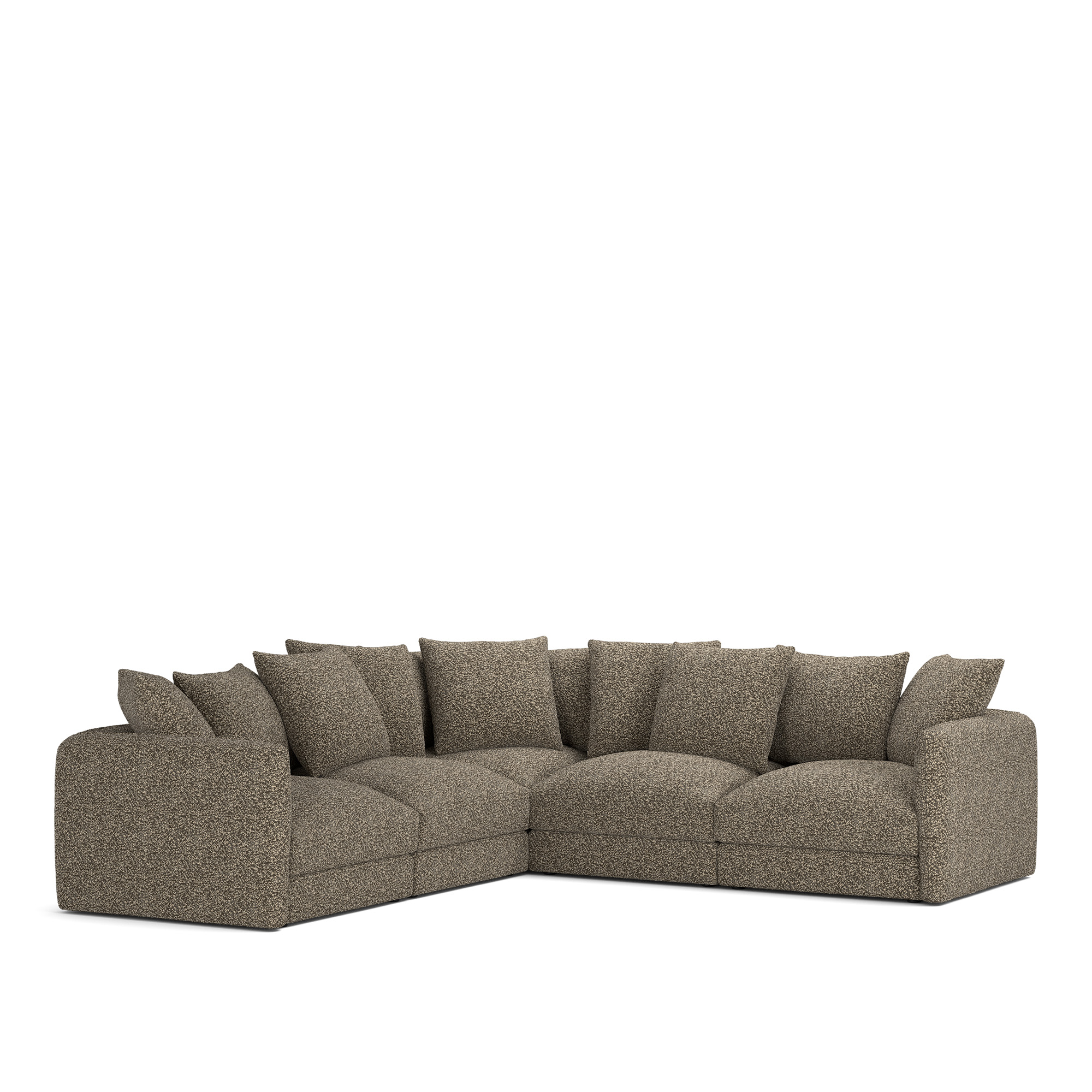 NOGA - Pavarotti 5-Seater Corner Vellus 02 Fixed Upholstery - Soffor